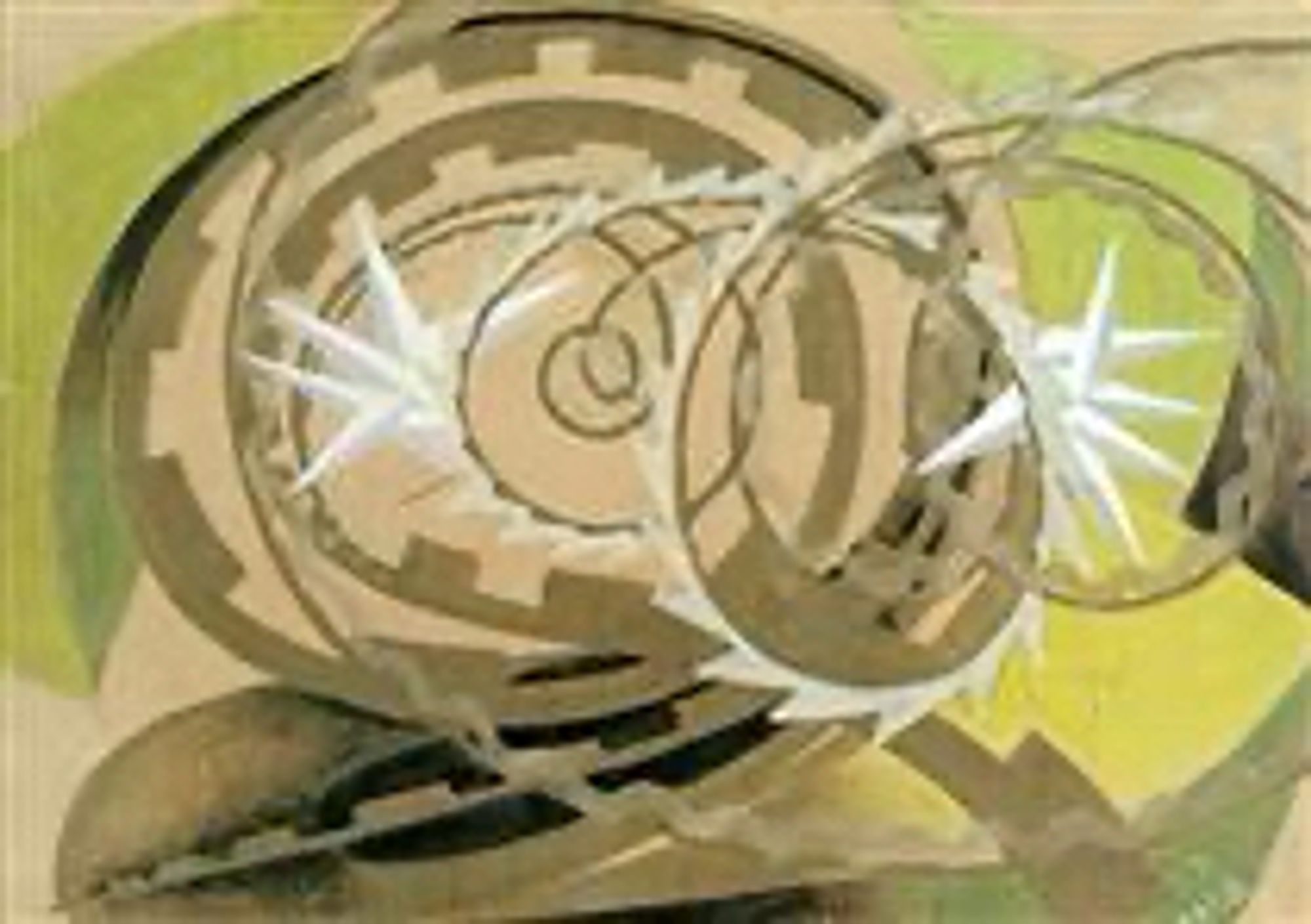 Painting: ‘Shape and Noise of Motorcyclist’
Giacomo Balla, 1913