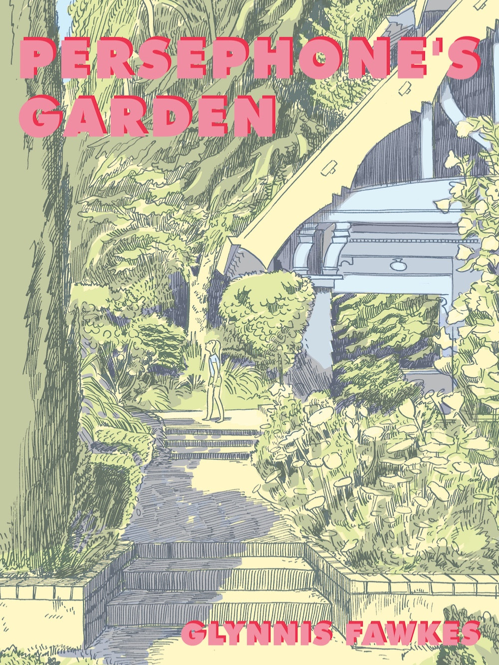 The cover for the comic Persephone’s garden