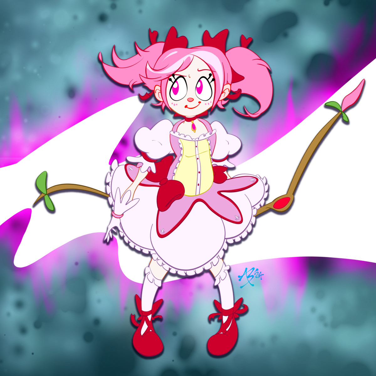 Madoka Kaname from Puella Magi Madoka Magica Fanart