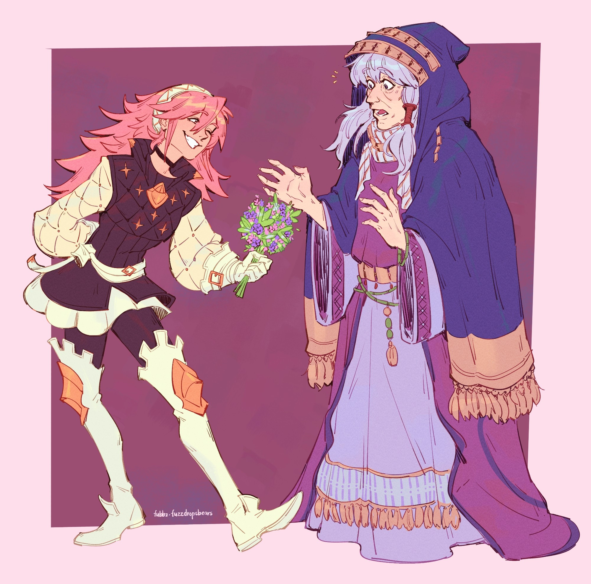 Soleil and Niime from Fire Emblem