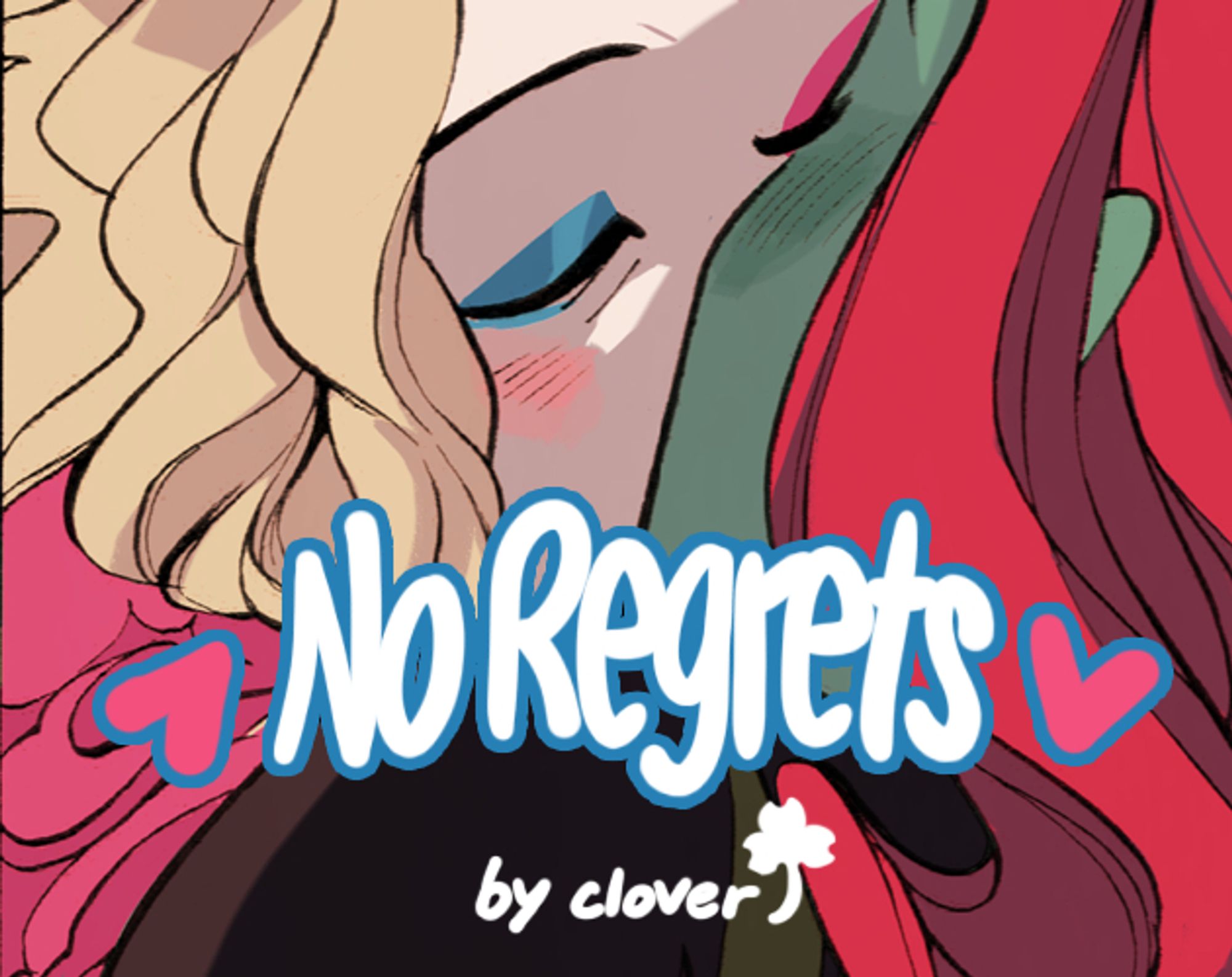 title: No Regrets
by clover
(image of Harley kissing Ivy, eyes closed)