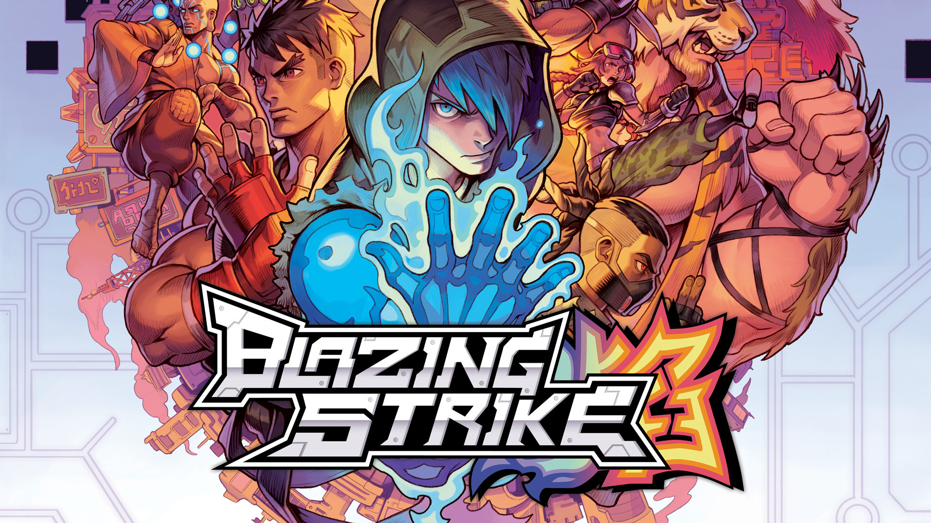 Key art for Blazing Strike