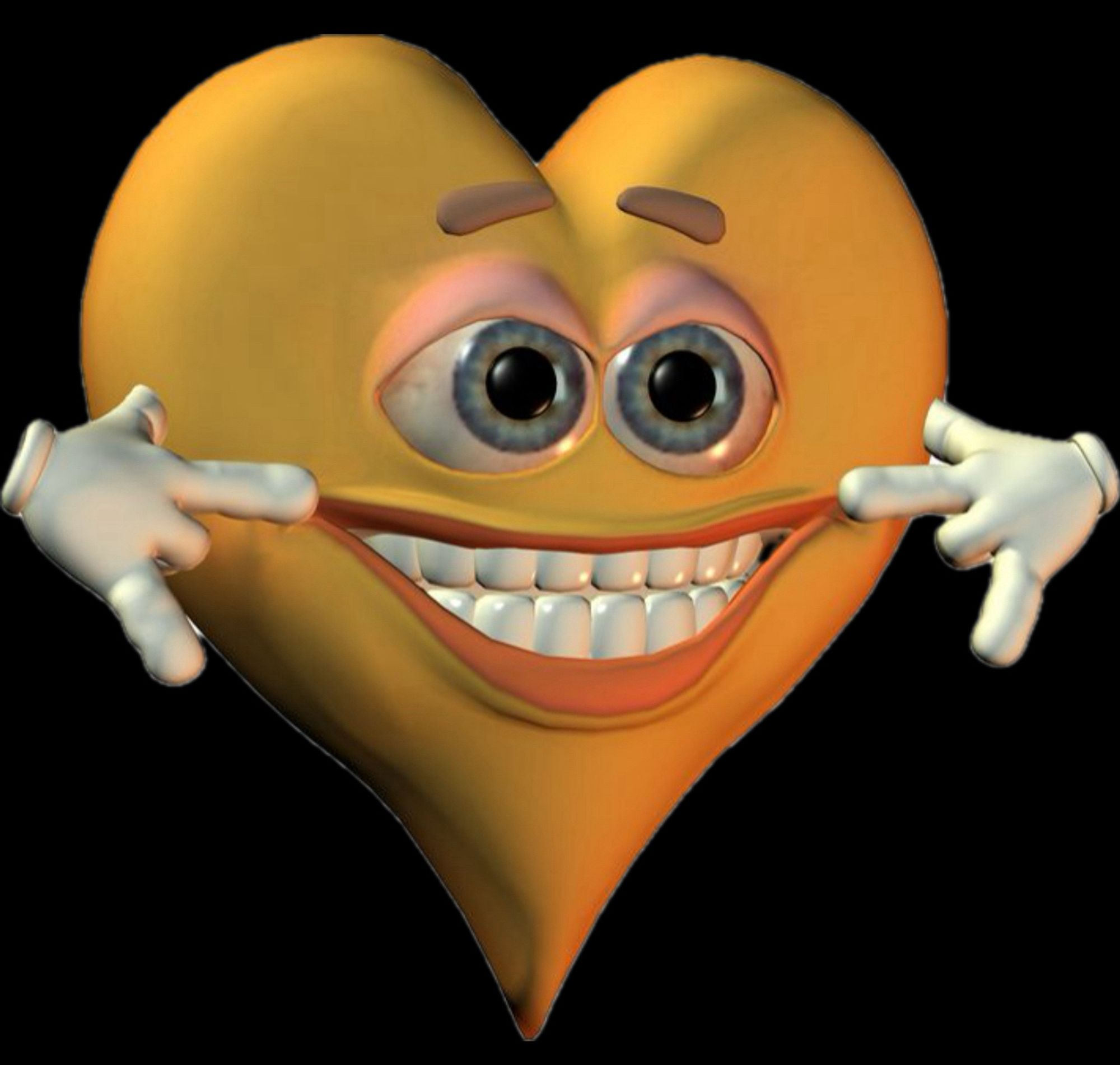 A sexy sexy smiling heart