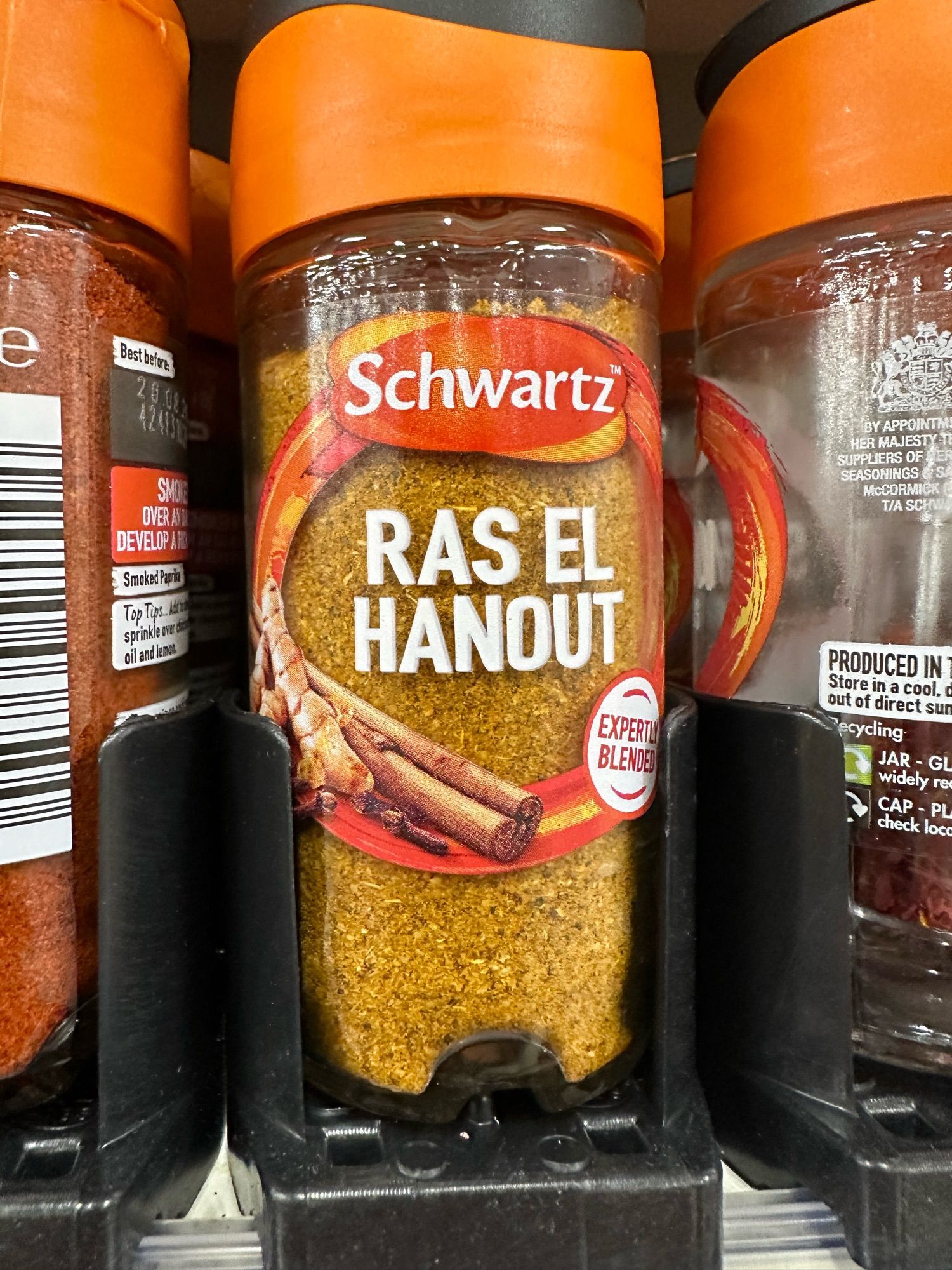 A bottle of Ras El Hanout