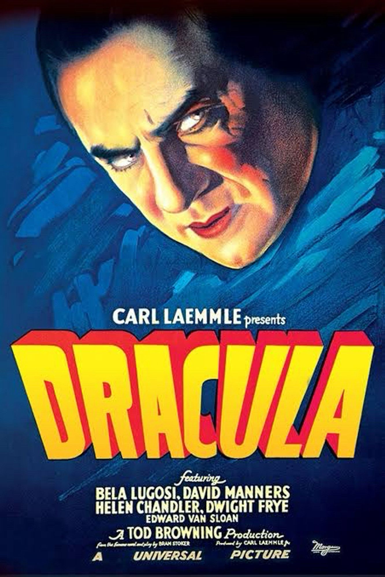 Poster for Dracula (1931) starring Bela Lugosi