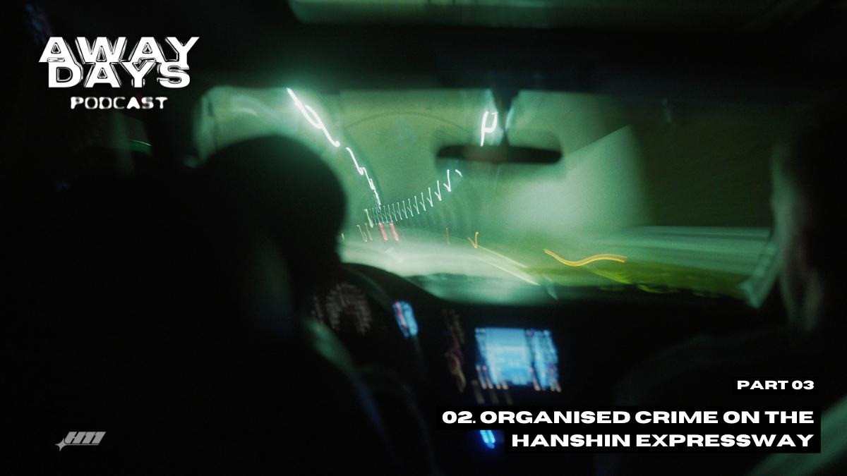 We go to meet the head of one of Osaka's best known underground racing crews. What we didn't know, is that he's allegedly involved in a notorious organized crime thing. This makes things tricky, and we see access slip through our fingers... for now.

https://www.iheart.com/podcast/1119-away-days-podcast-reporti-275359753/episode/organized-crime-on-the-hanshin-expressway-288591717/