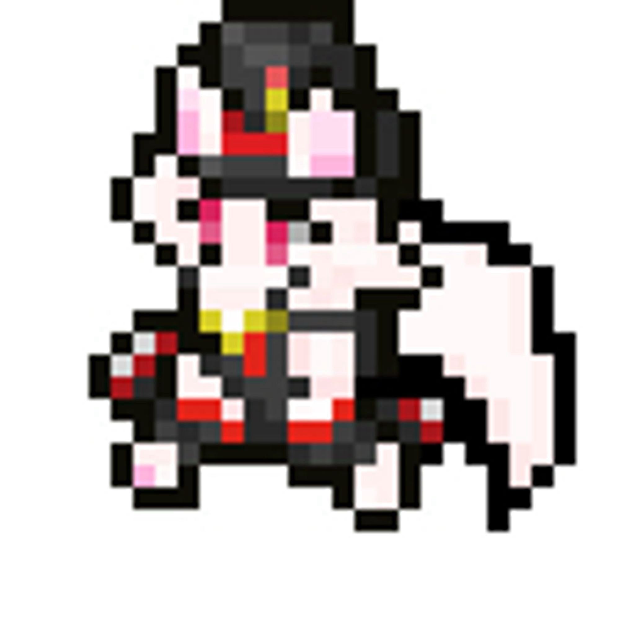 Sentypurr’s character, HeartJack, in Final Fantasy Tactics Advance style