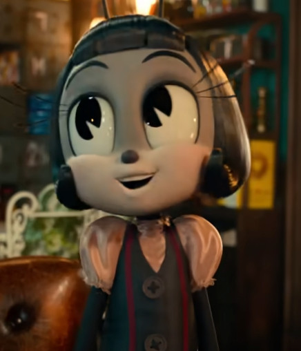 fake ass betty boop from IF, lookin like shit.