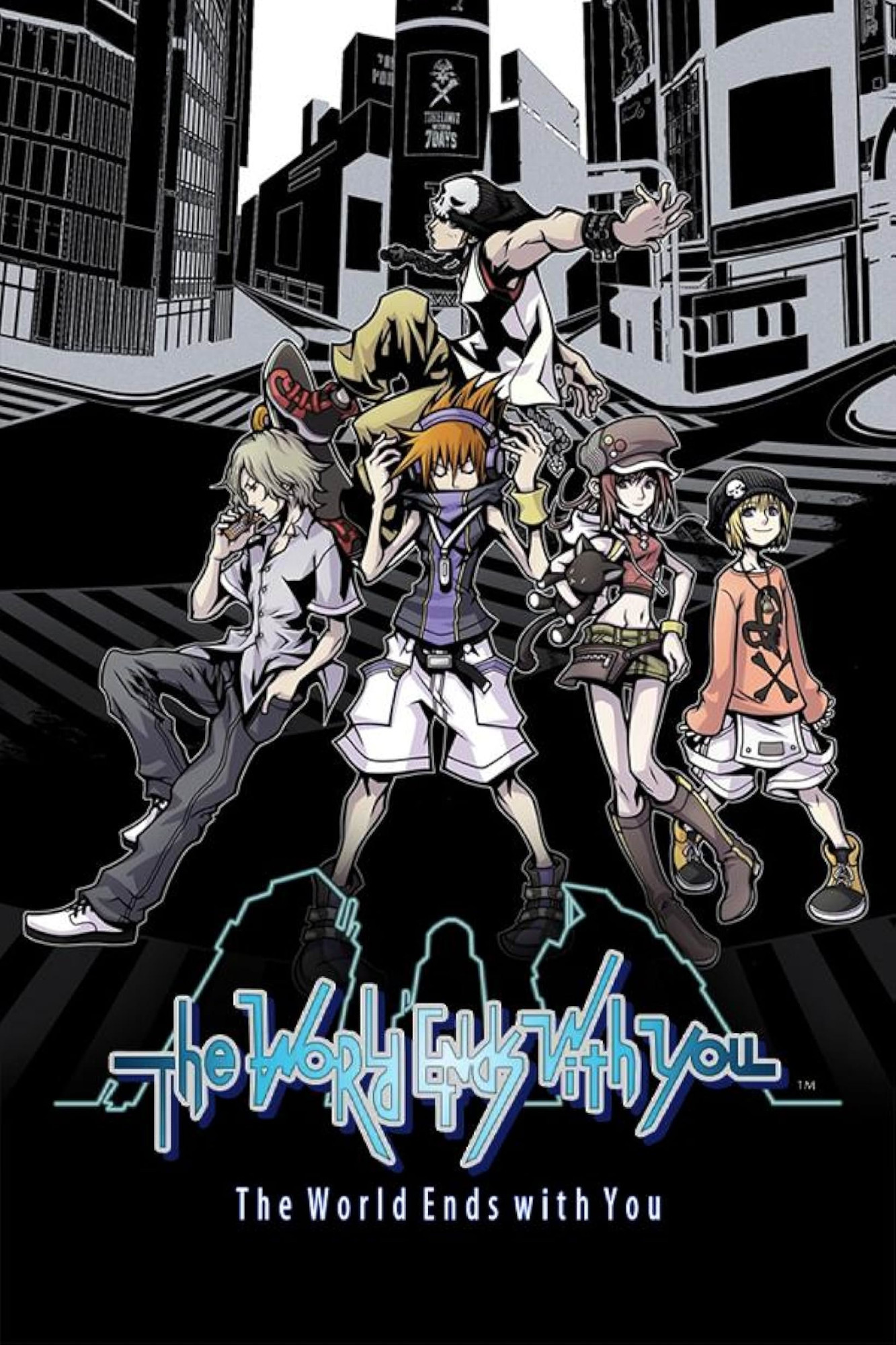 Cover art for the video game "The World Ends with You."