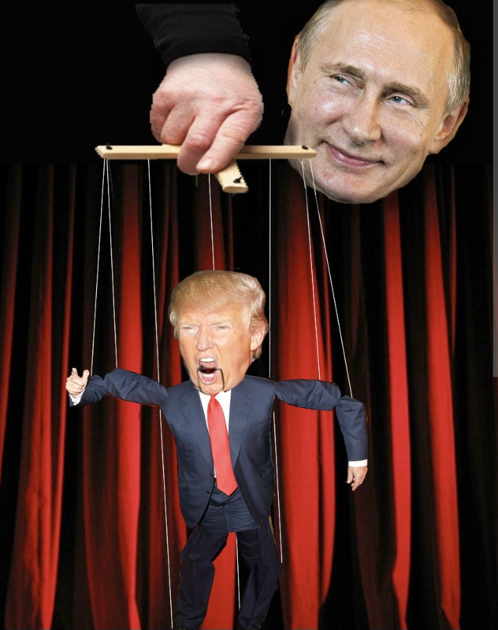Putin operates Trump marionette 