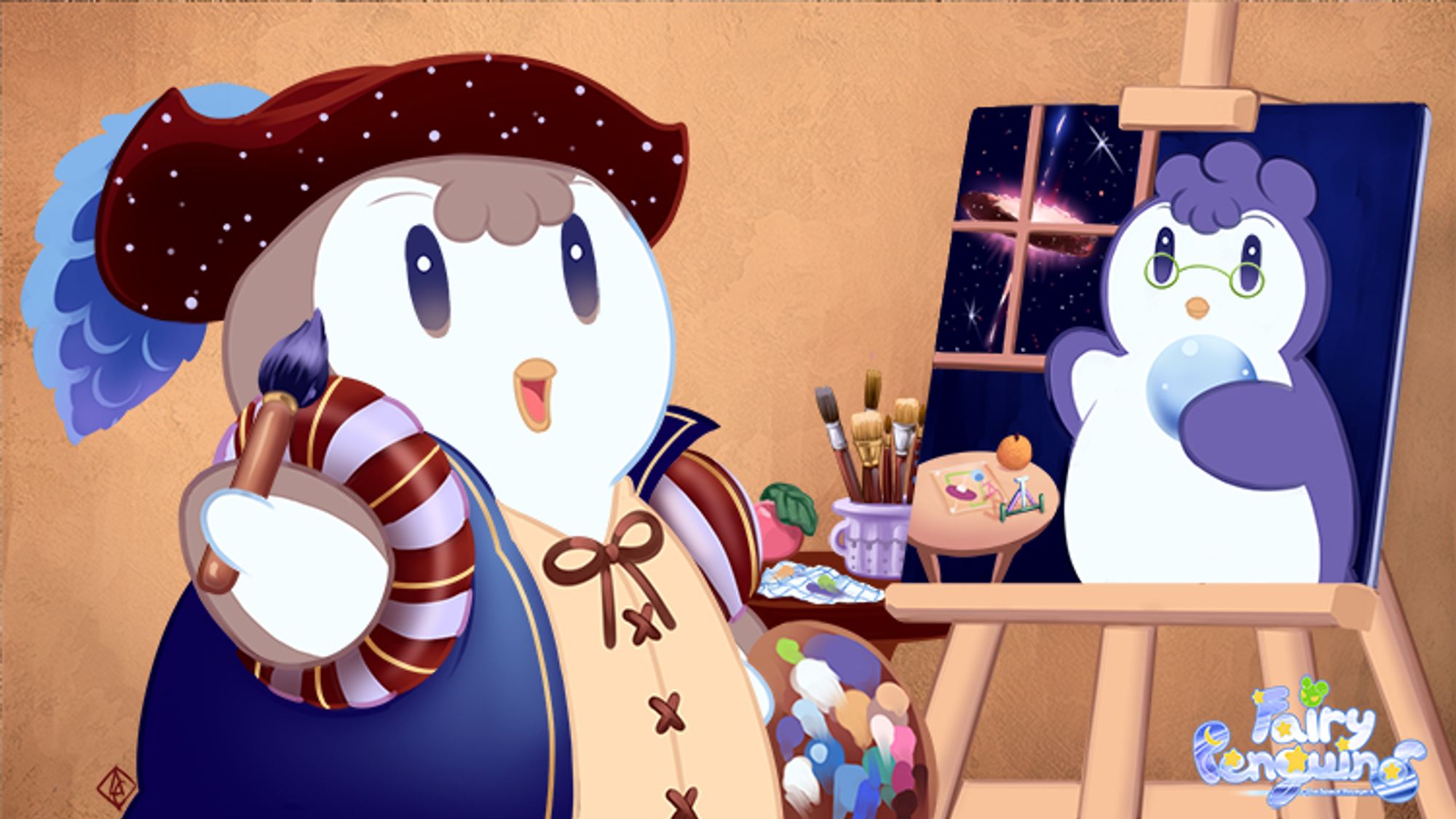 leonardo da luther fairy penguinos da vinci lookalike 2024 ver