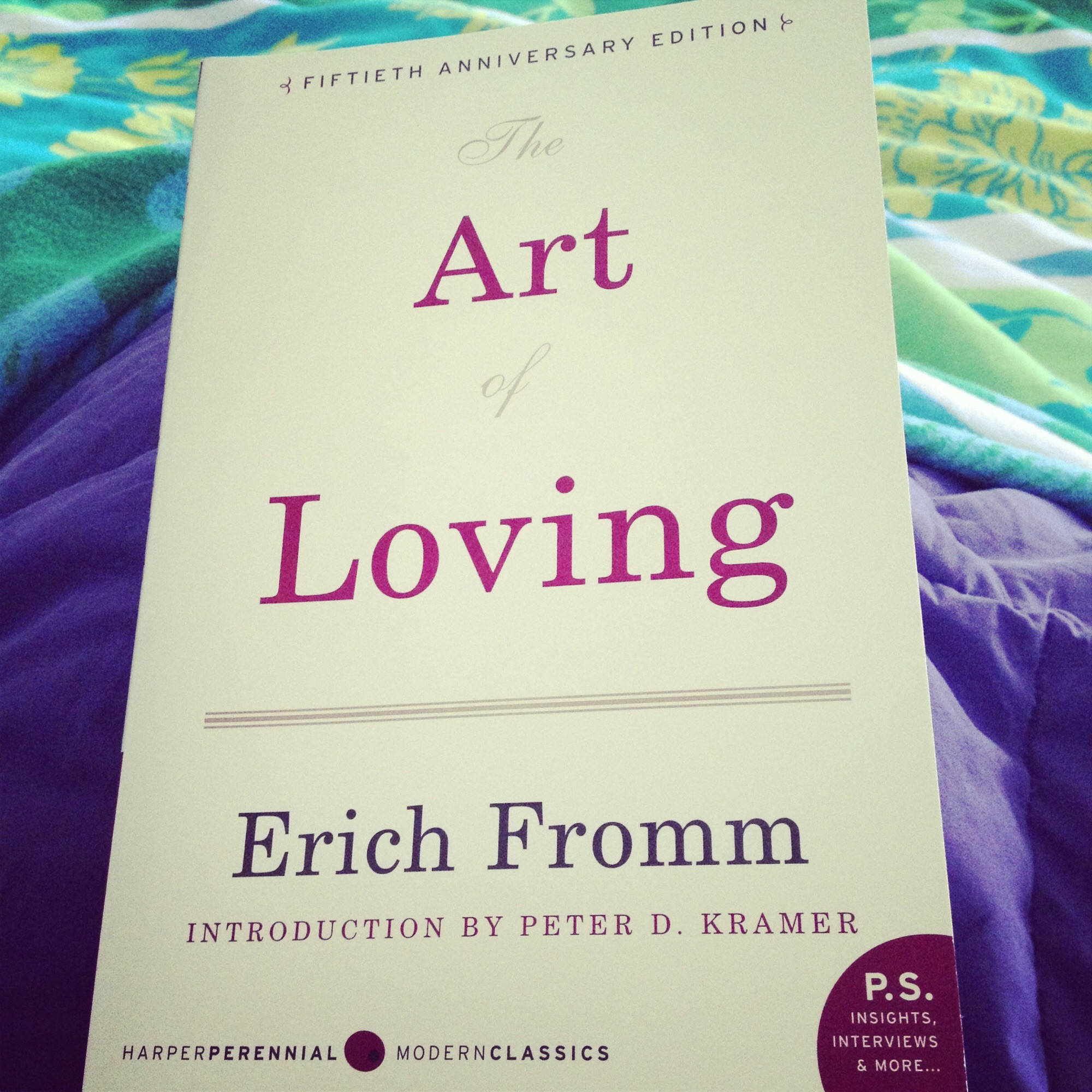 Book cover Erich Fromm The Art of Loving