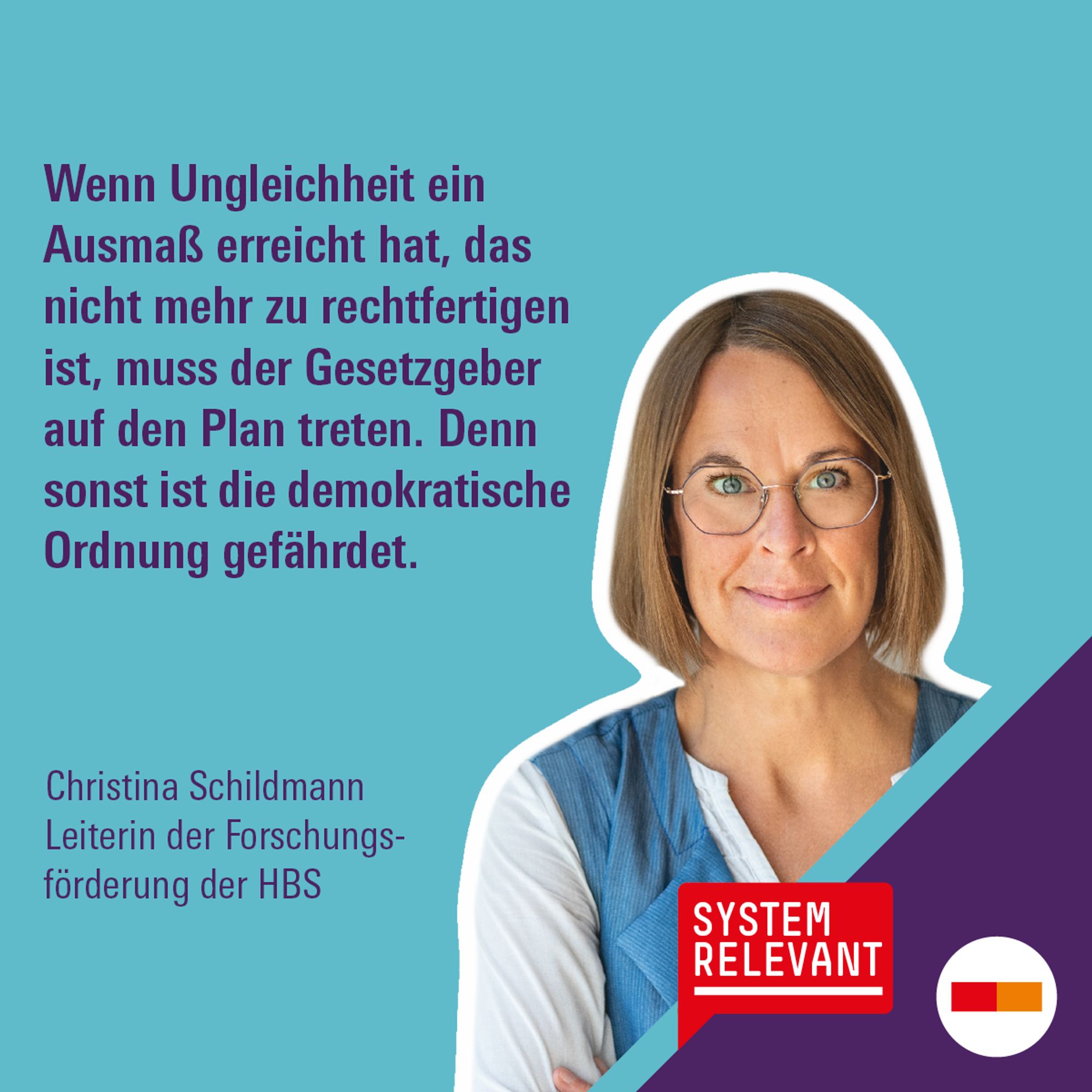 Christina Schildmann, Leiterin der Forschungsförderung