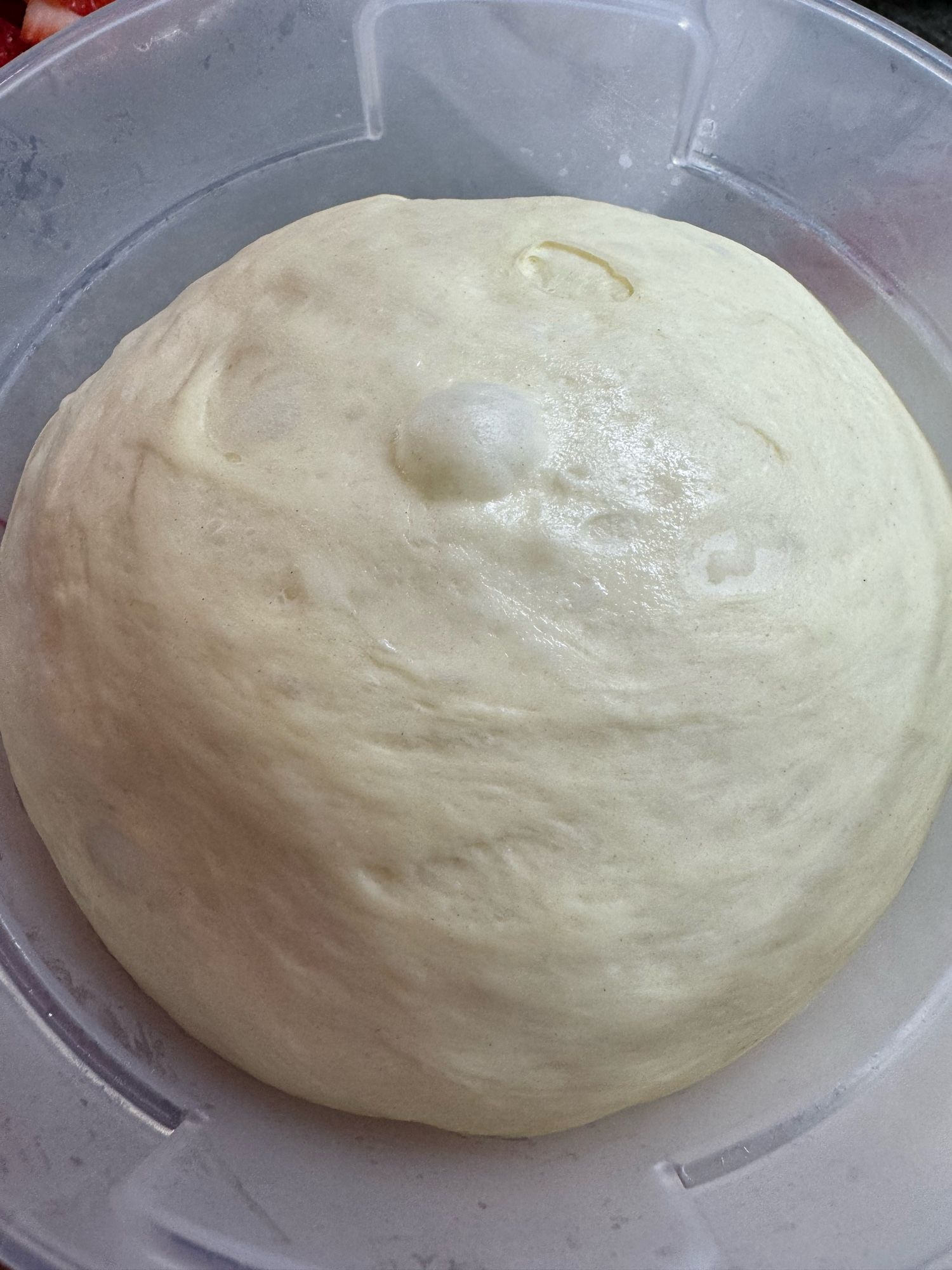 Dough ball with a nipple, this is what I get for looking at bras this morning.