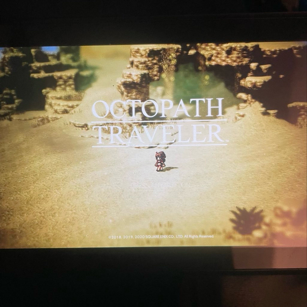 Octopath title screen