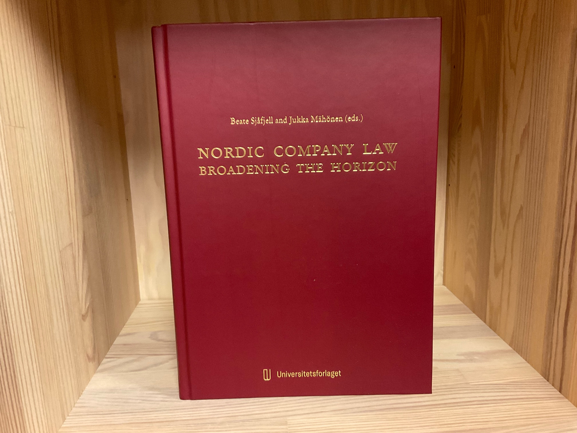 Nordic Company Law: Broadening the Horizon.