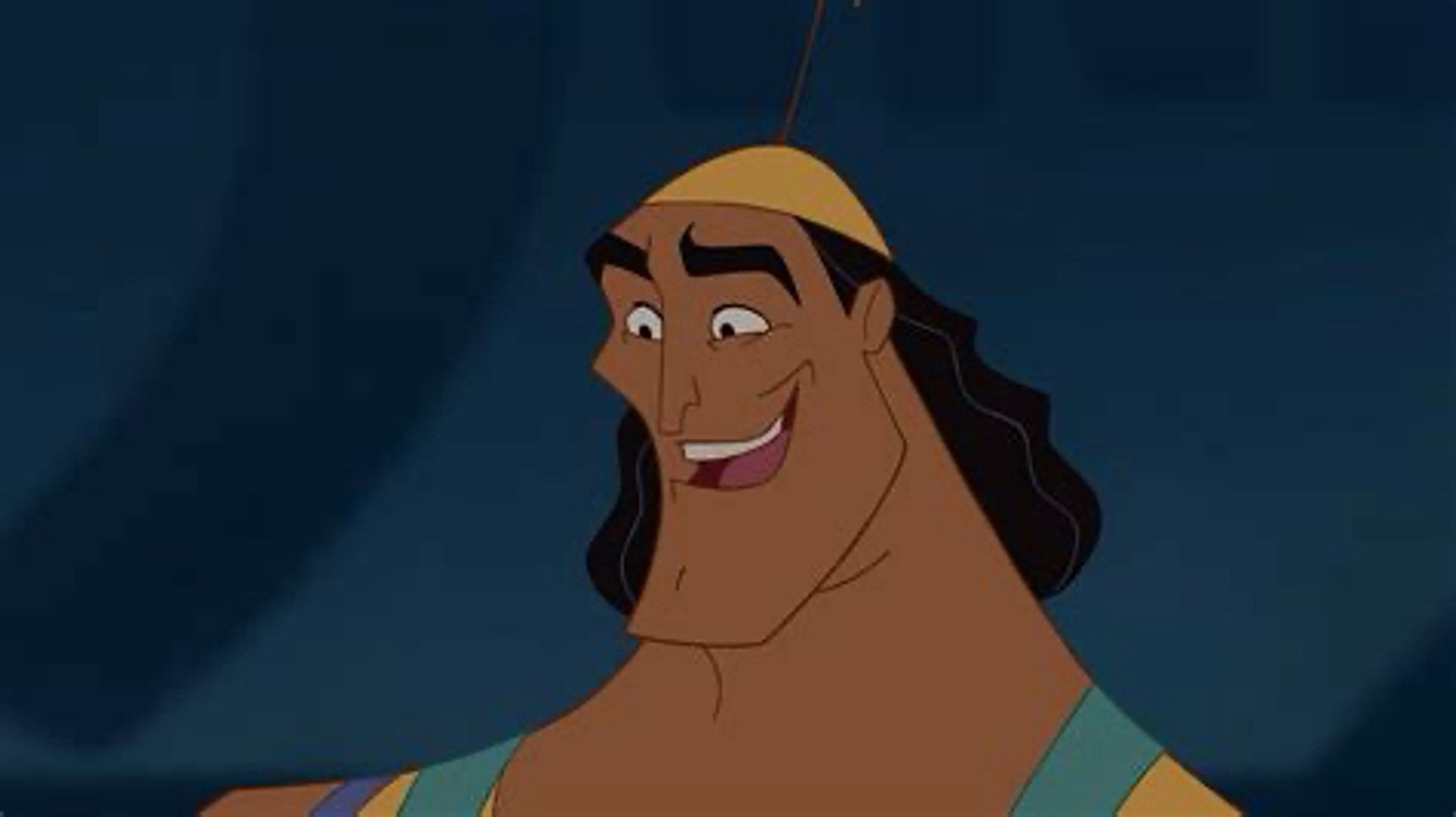 Kronk. An absolute slab of a man. He is all muscles and right angles.