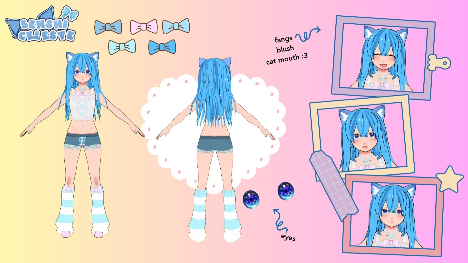 Senshi Celeste reference sheet