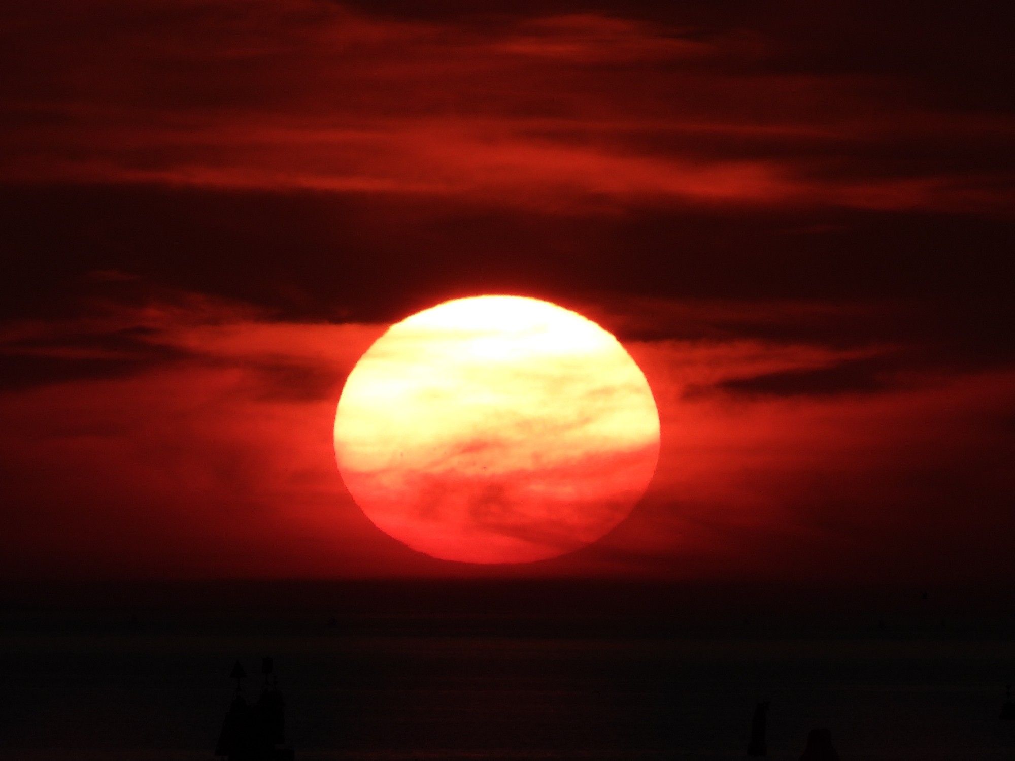 Zonsondergang Harlingen