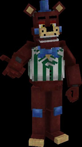 Minecraft styled Carnie from Help Wanted 2