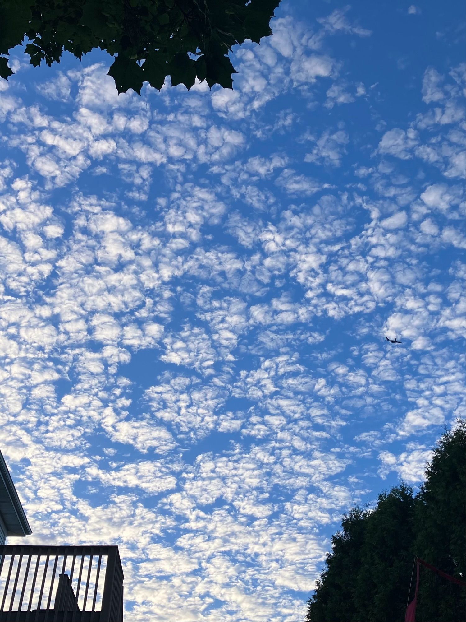 Seemingly uncommon cloud formation for New York