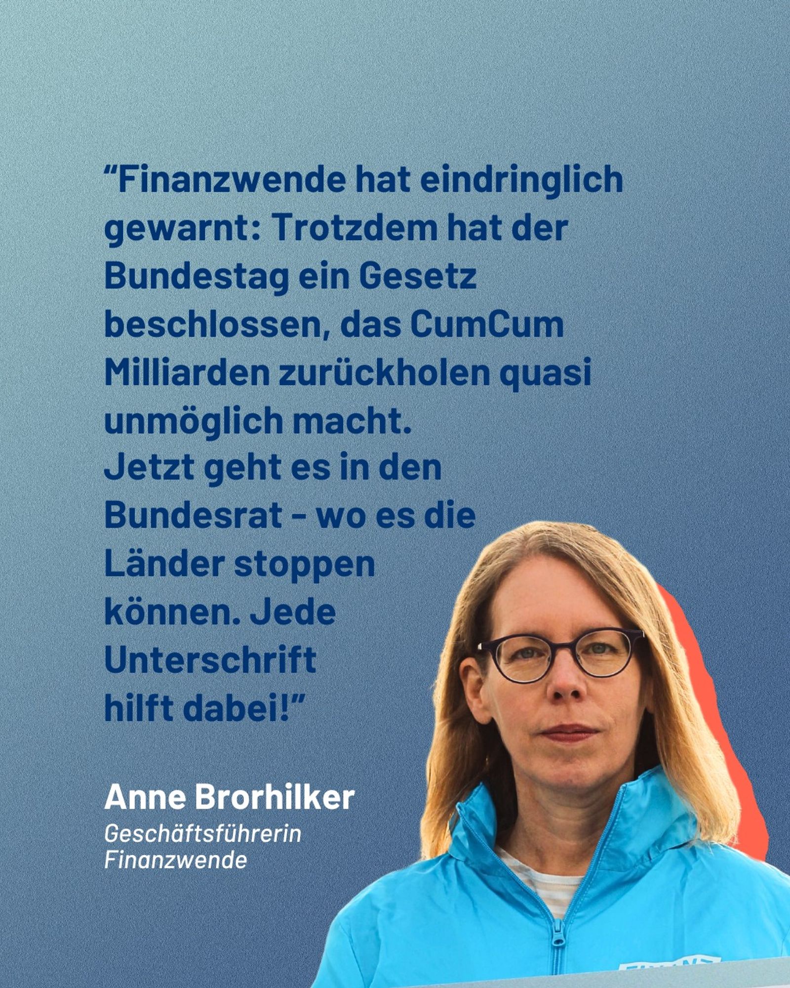 Zitat Anne Brorhilker