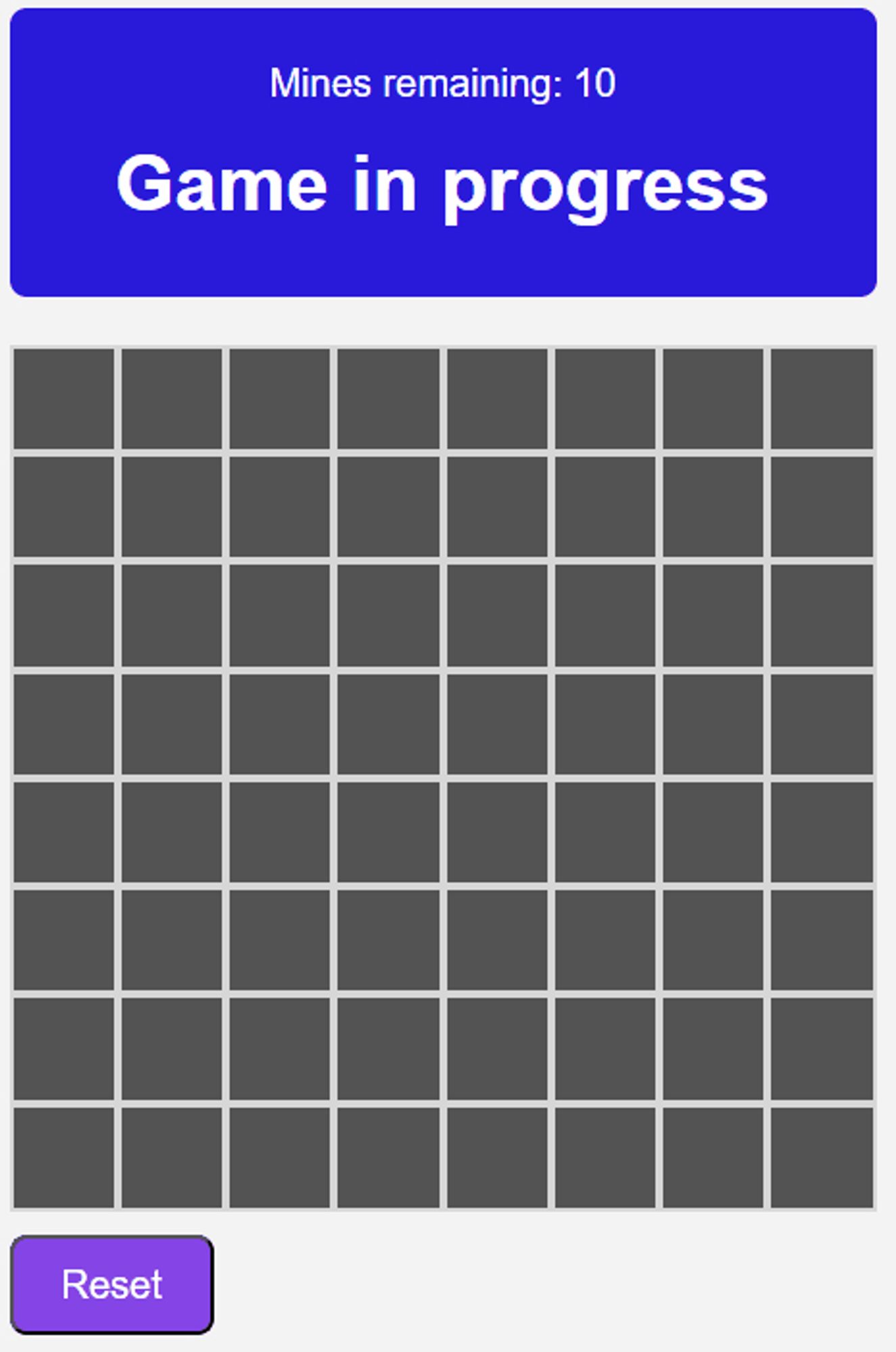 A game of Minesweeper in the browser.