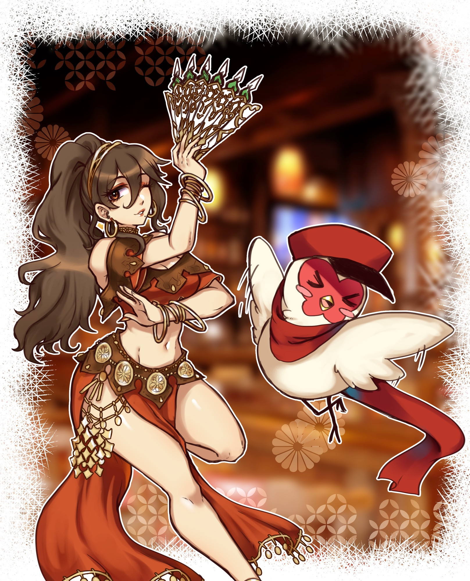 Primrose & Tai dancing the night away at the tavern. 🥰 