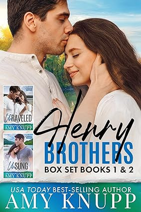 This is the cover for The Henry Brother's Box Set by Amy Knupp