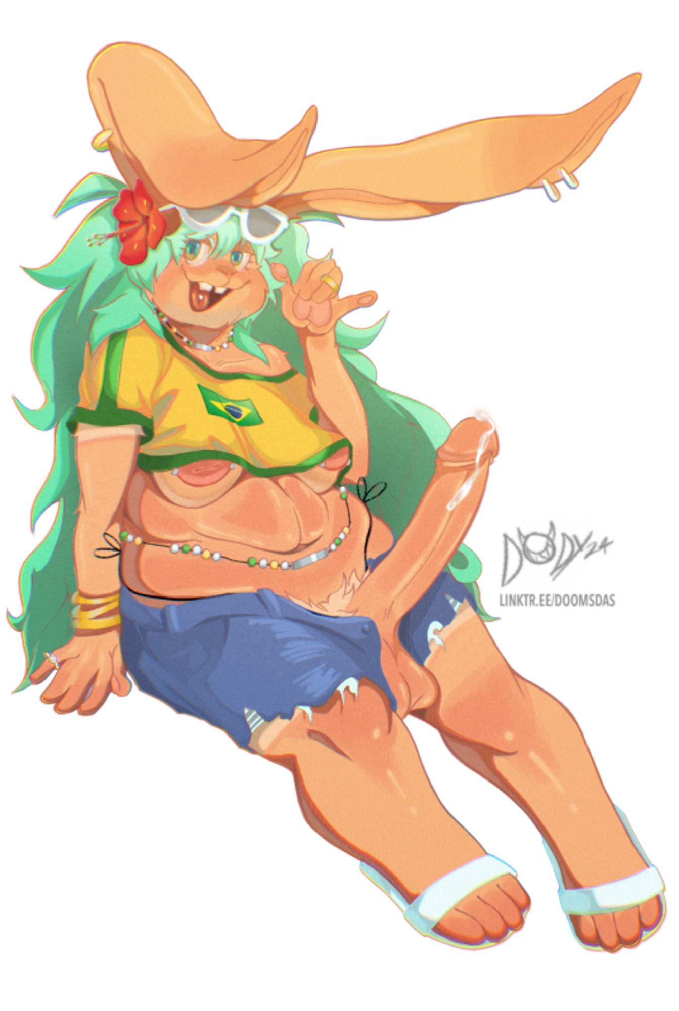 brazilian bunny miku transparent