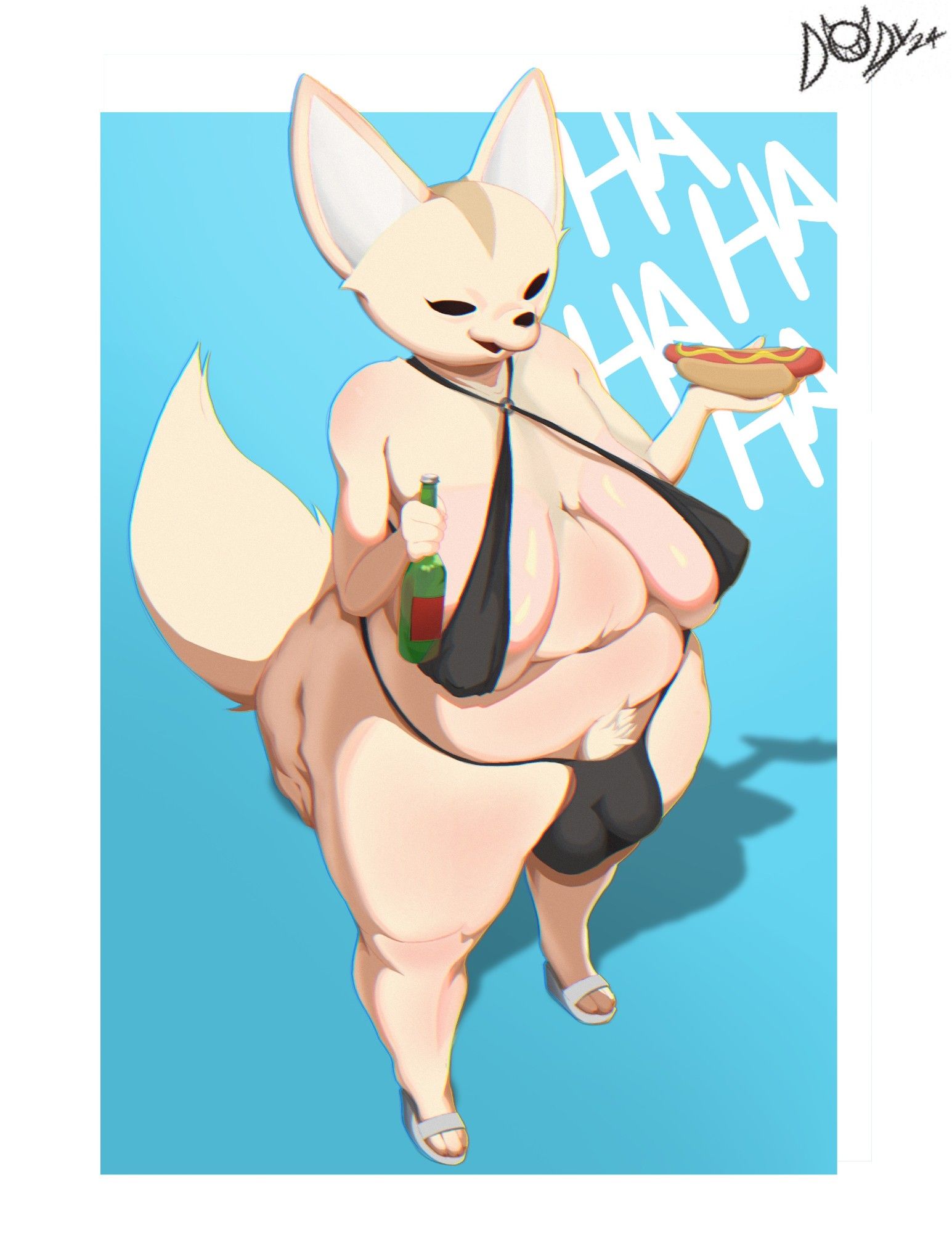 futa fenneko clothed