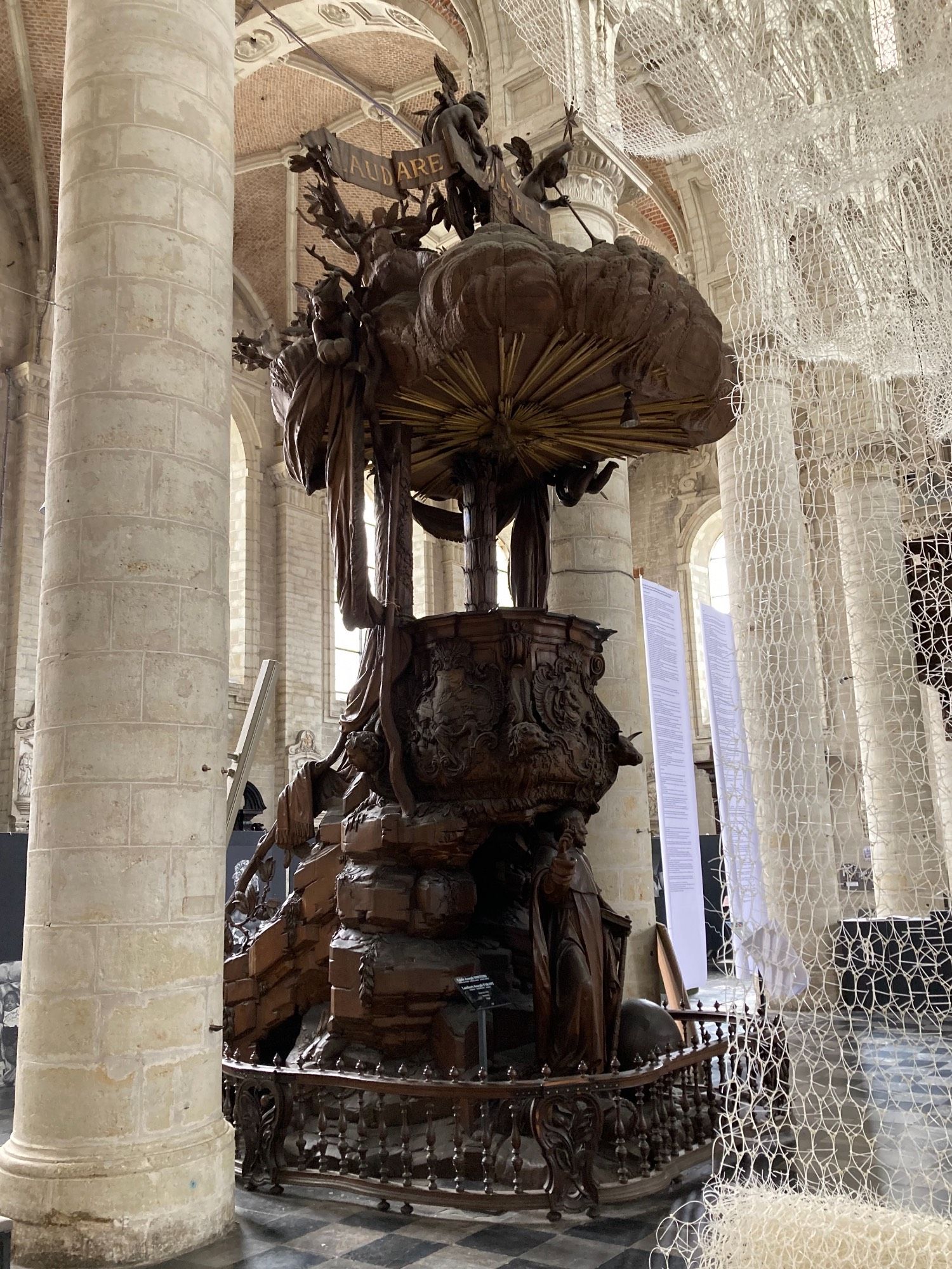 Pulpit, St John the Baptist, Béguinage, Brussels