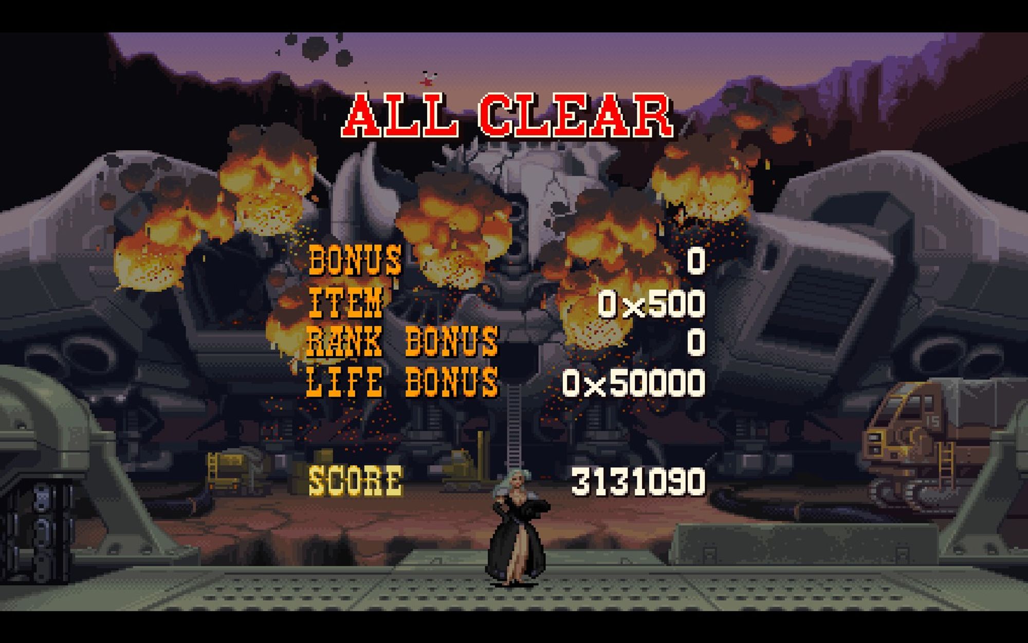 wild guns reloaded all clear screen