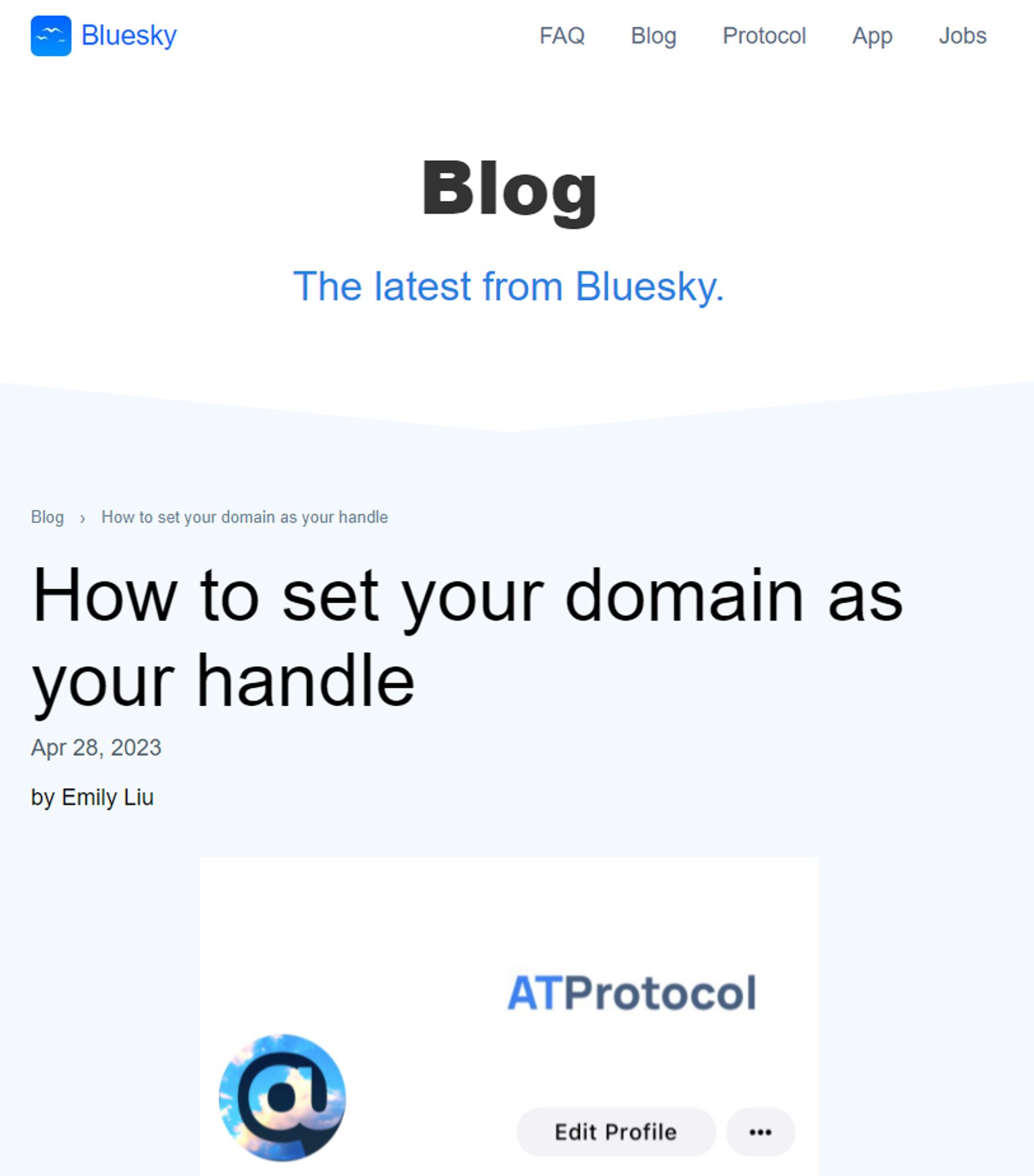 Blog
How to set your domain as your handle
How to set your domain as your handle
Apr 28, 2023