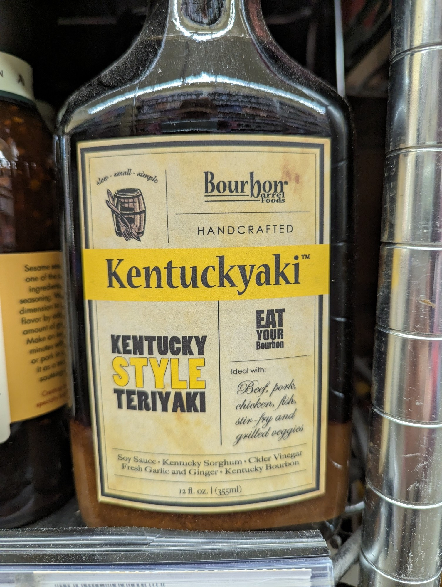 A food product called "Kentuckyaki".