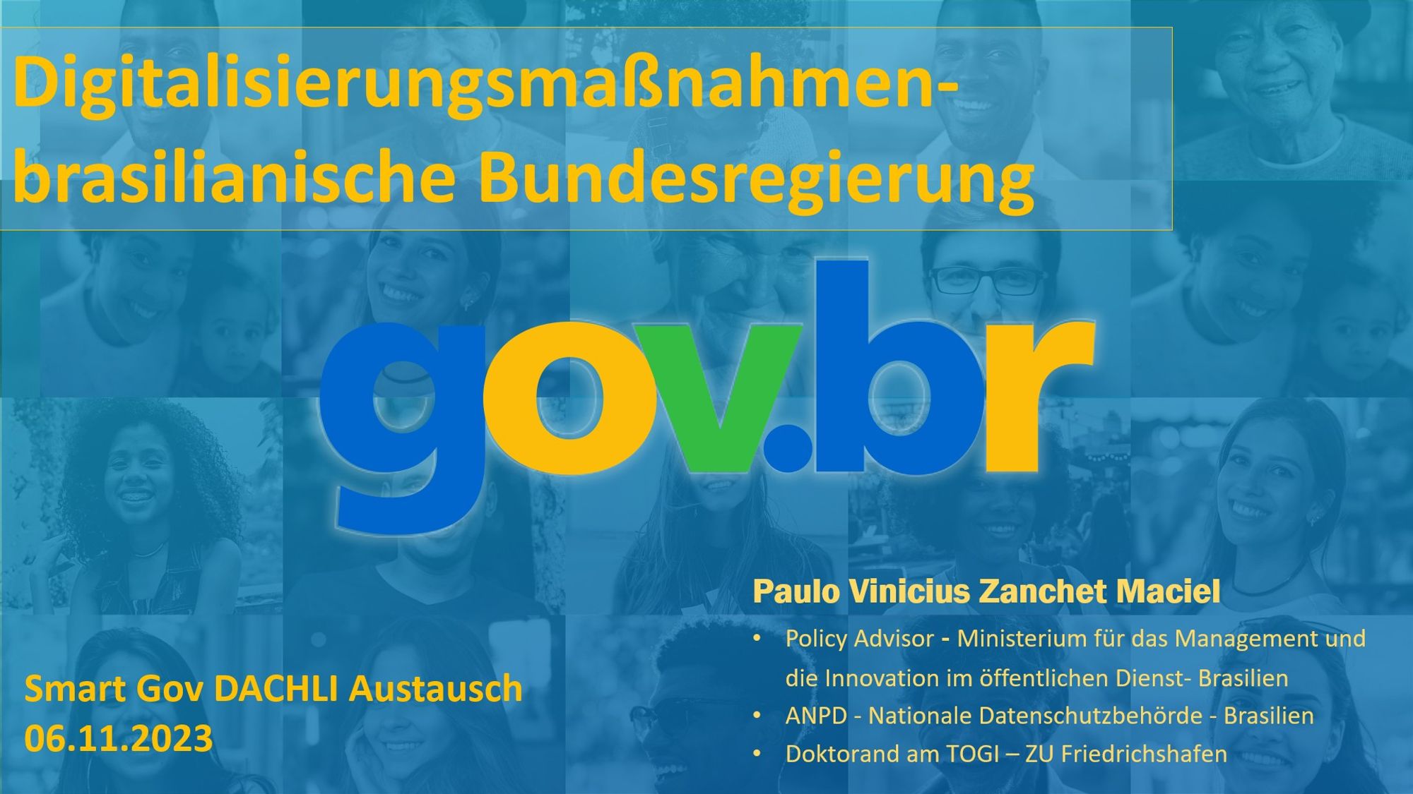 Maciel 2023: Digitalisierungsmaßnahmen der brasilianischen Bundesregierung