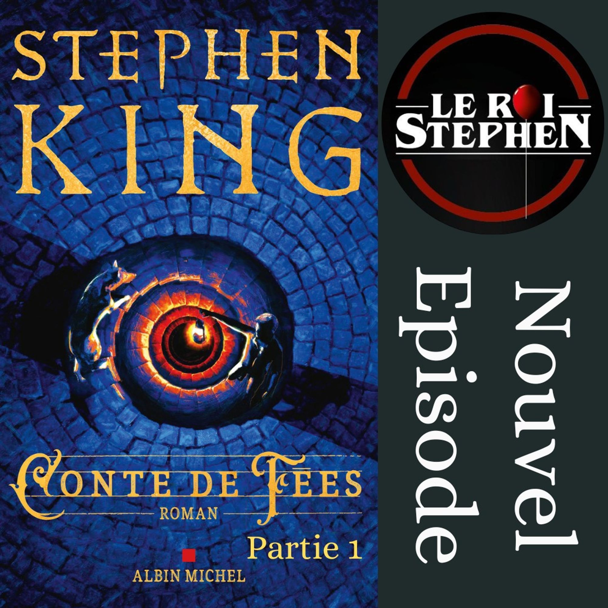 Couverture du roman Conte de fées de Stephen King aux éditions Albin Michel