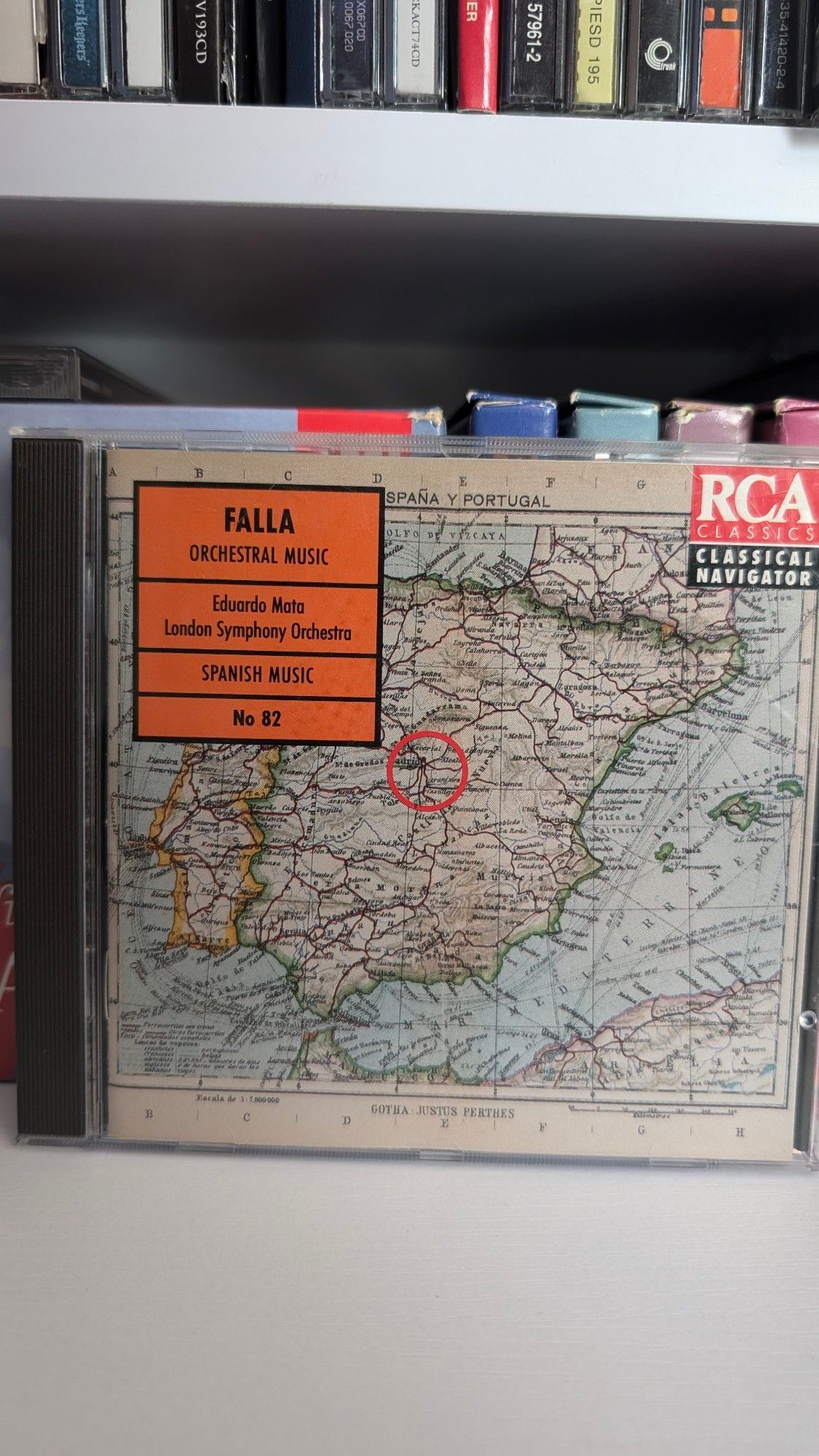 CD of Falla Orchestral Music