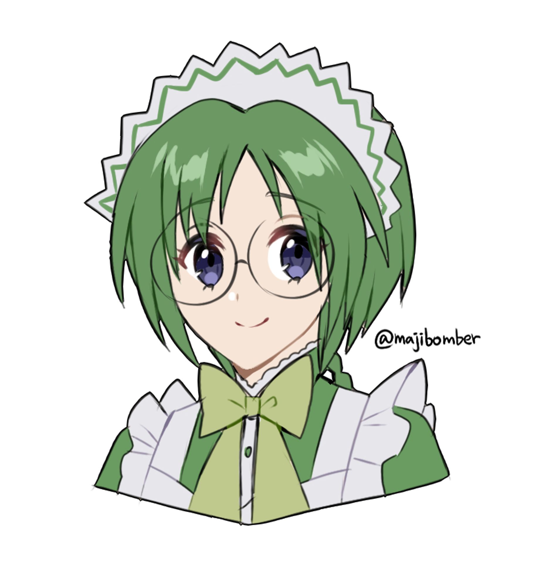 Midorikawa Retasu - Tokyo Mew Mew
Another sweet and shy girl that becomes confident as her development. Anime girls wearing glasses made me happy because it made me like wearing glasses as child