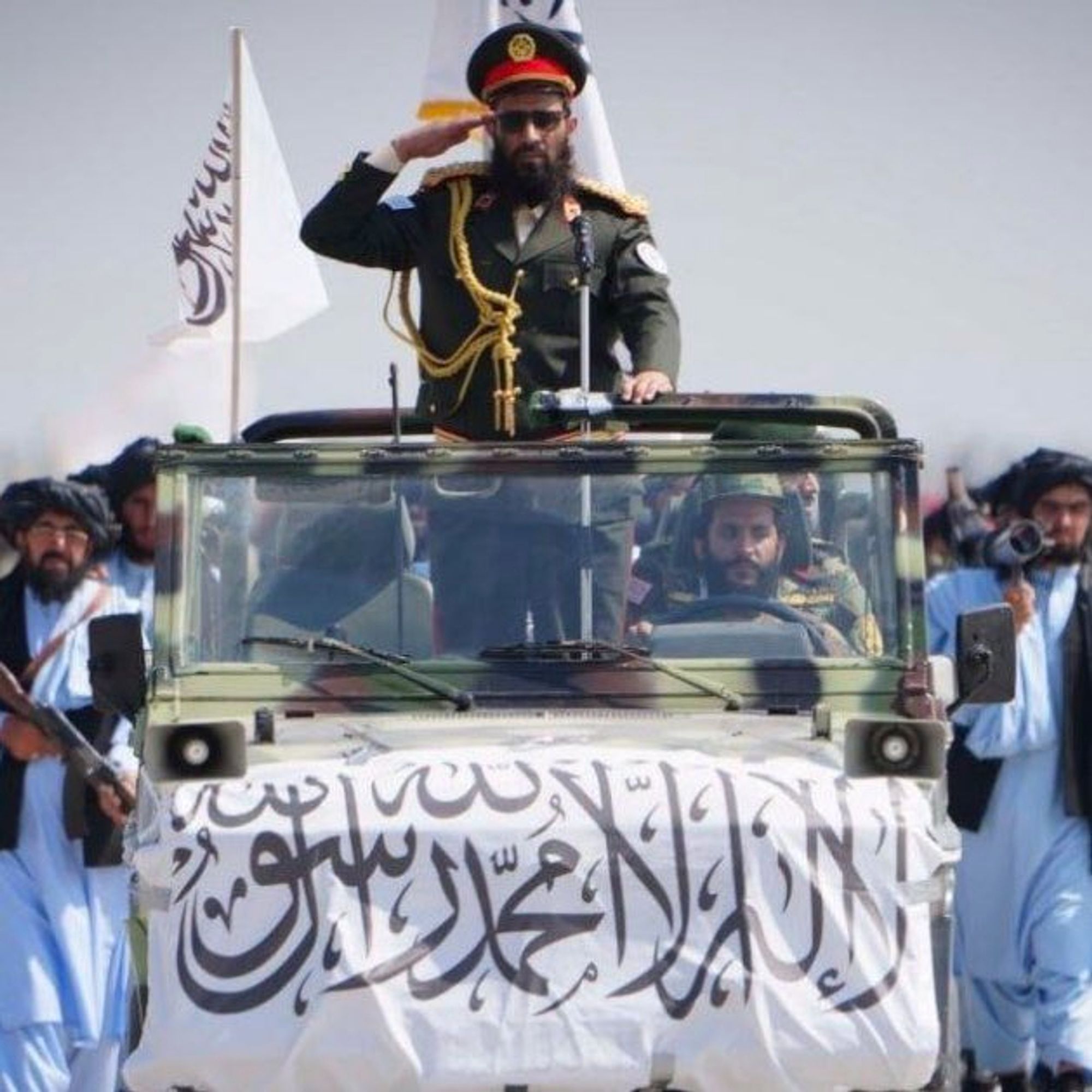 Taliban military parade 2024