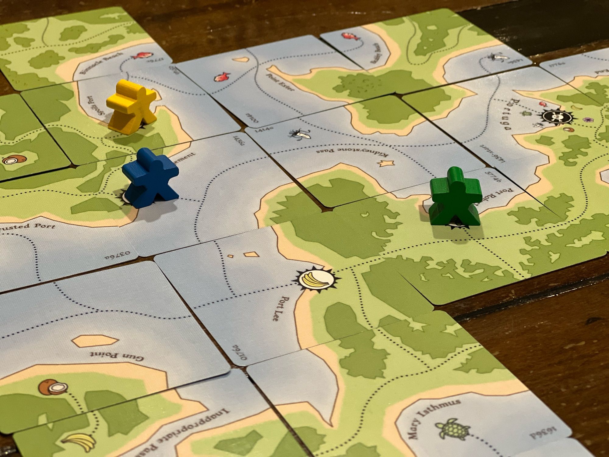 More meeples, more islands.