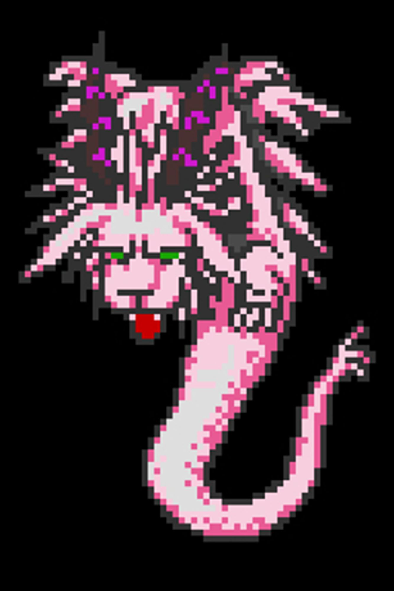 Holydramon from Digimon annoyed sprite