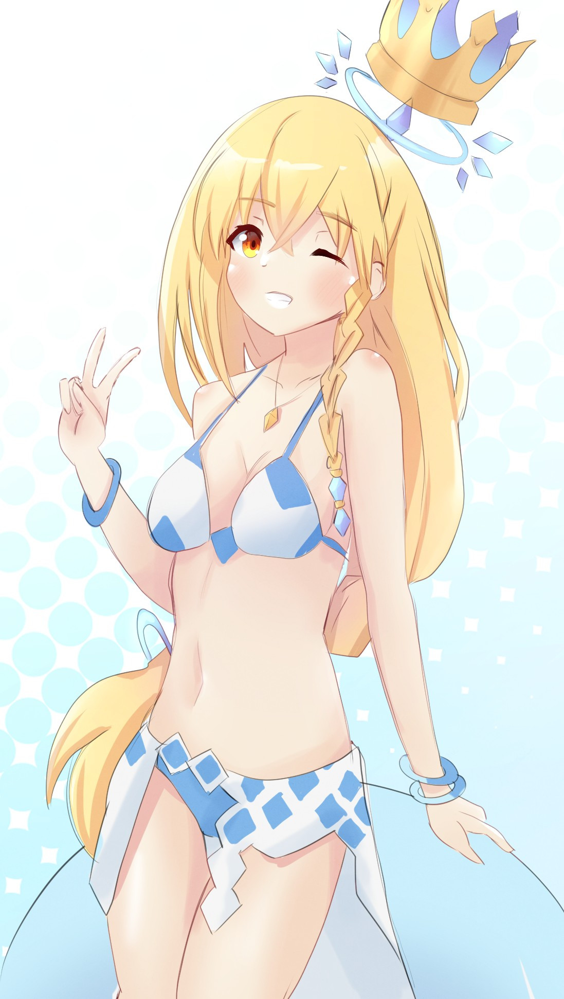 Million Arthur in her Swimsuit outfit from Megadimension Neptunia VII
(time:1h15min)