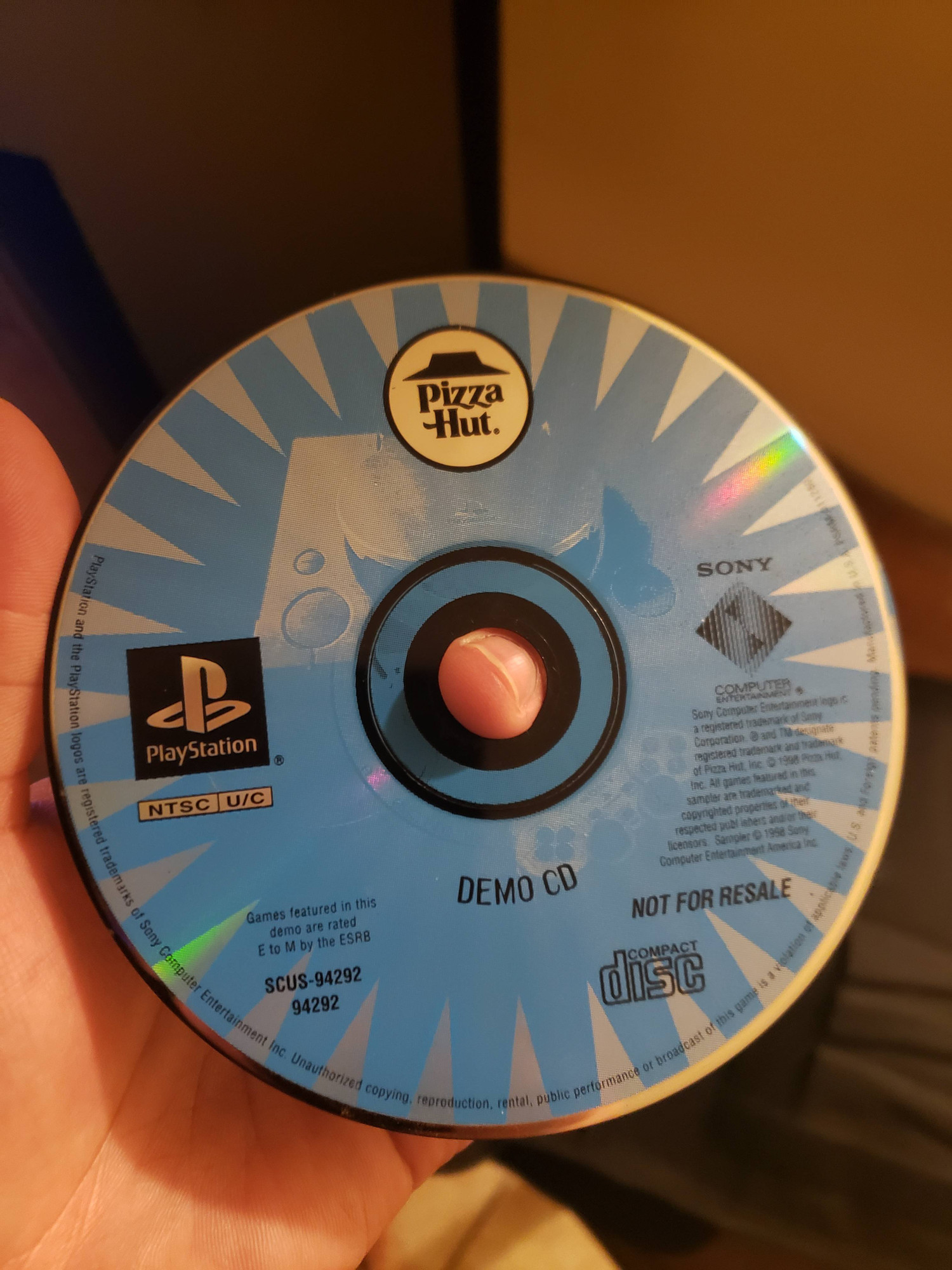 Pizza hut demo disk