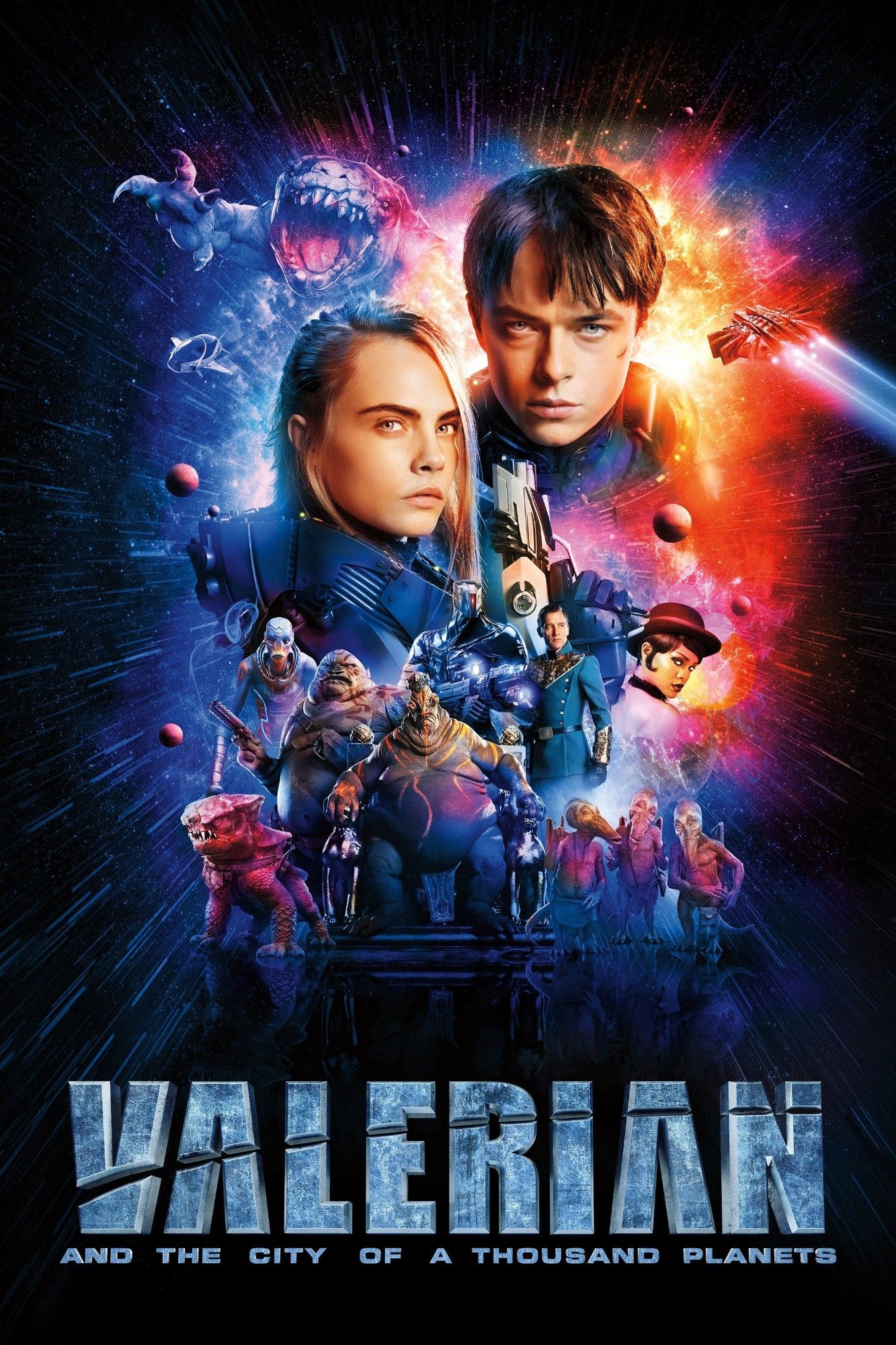 Pôster de Valerian and the City of a Thousand Planets, 2017.