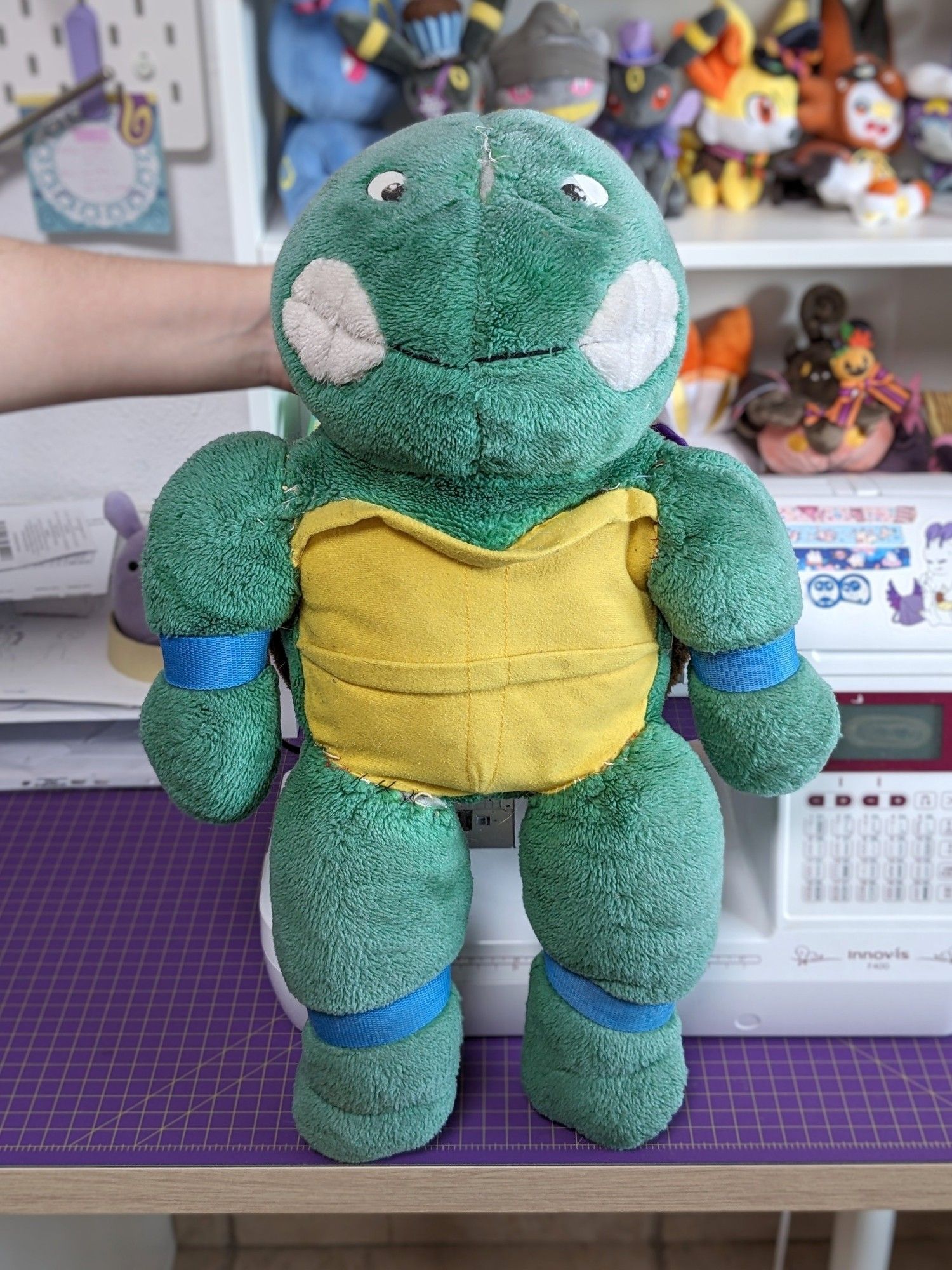 Old turtle plush