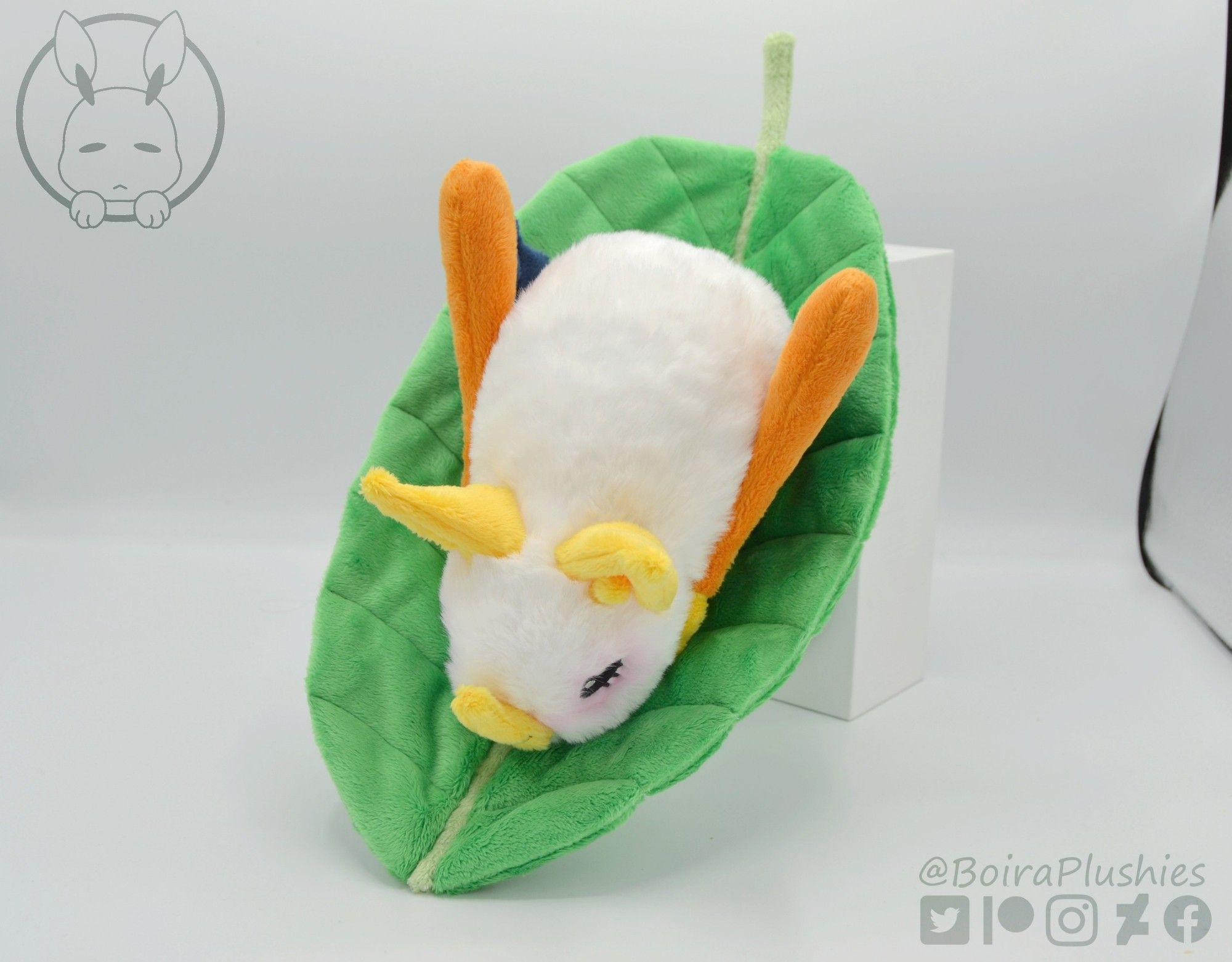 Handmade Honduran white bat plush