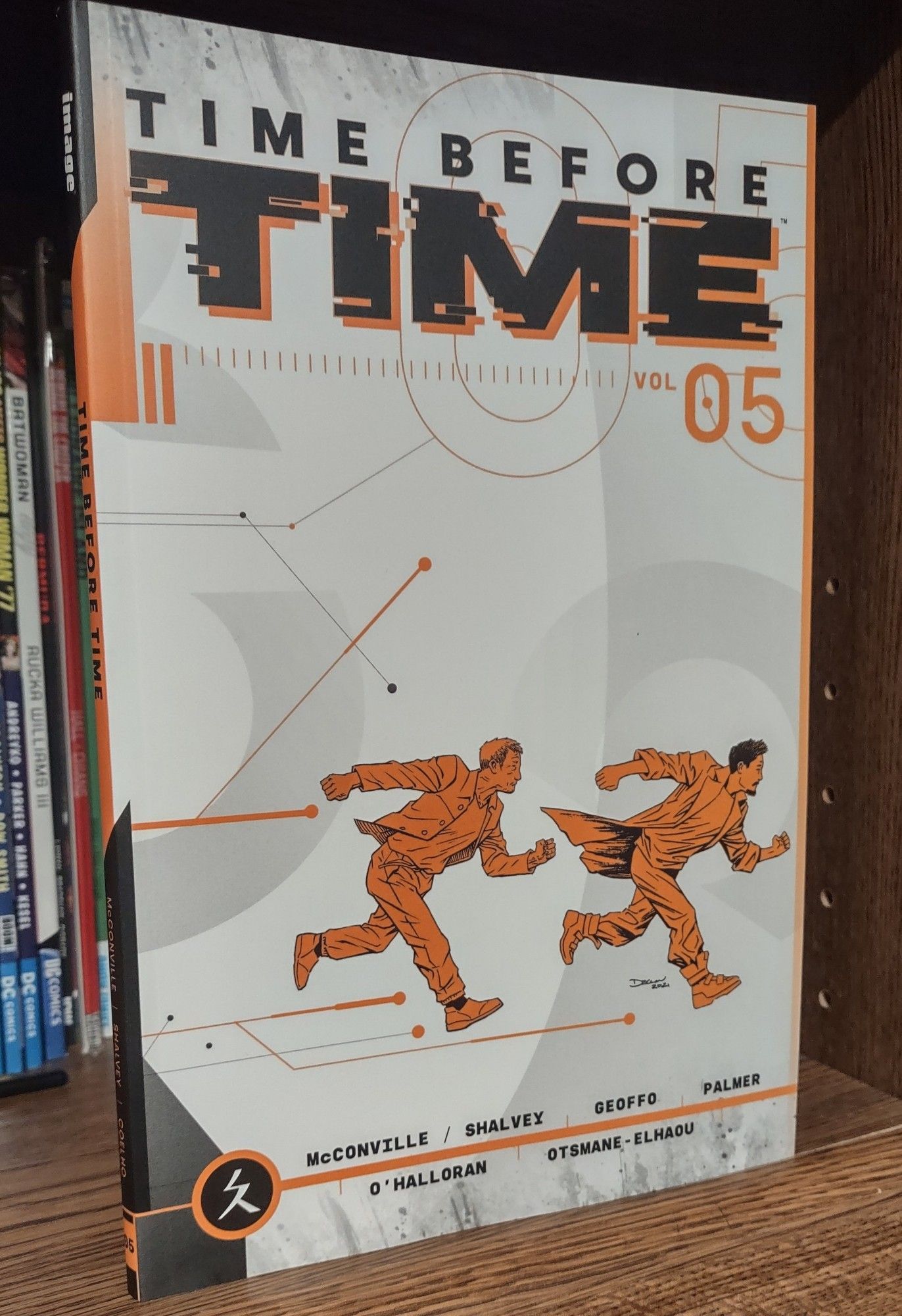 Time Before Time vol 5 paperback, cover by Declan Shalvey