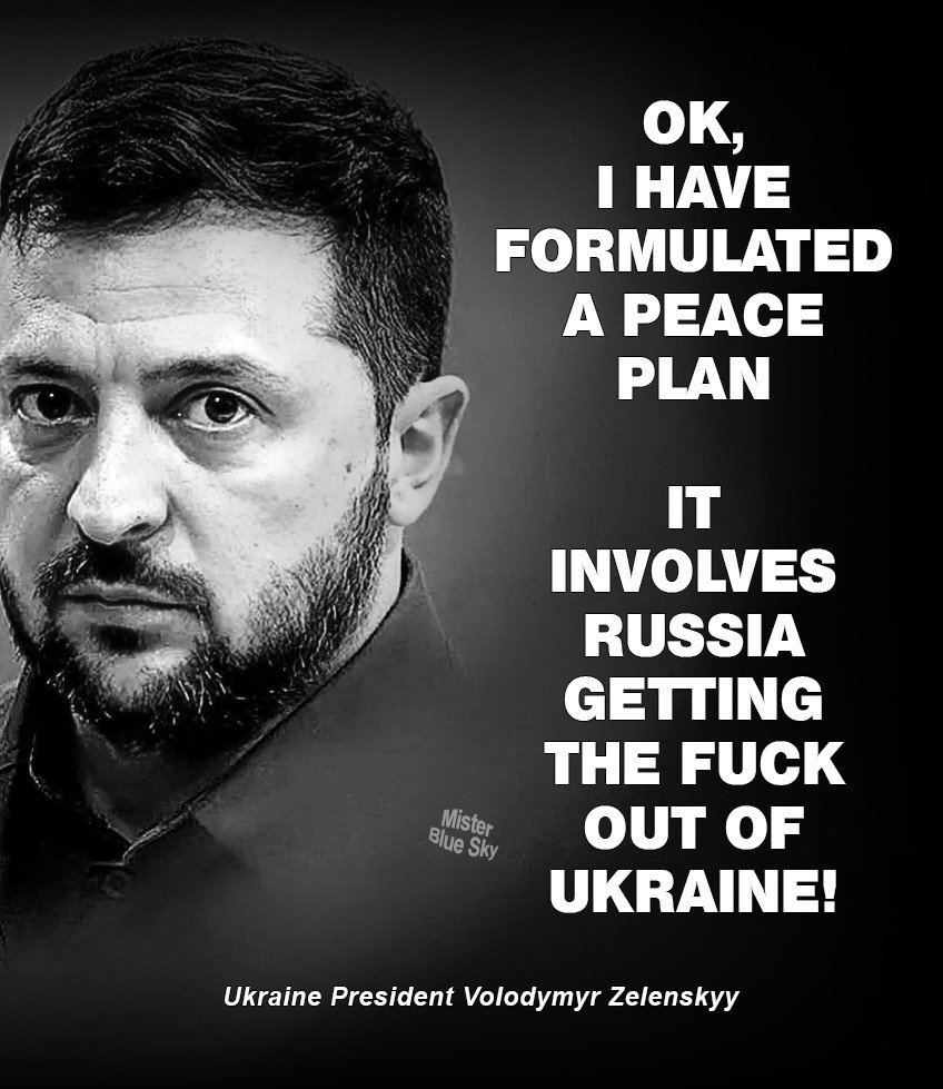 Leave Ukraine! - Zelenskyy

#Ukraine #PeacePlan #Zelenskyy #RussianAggression