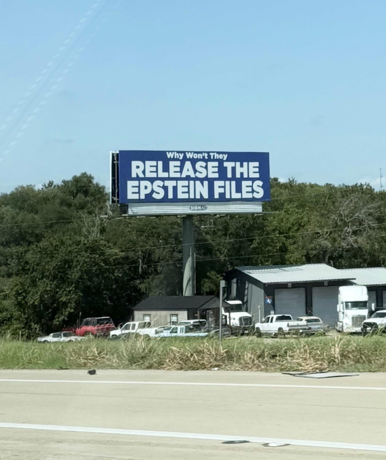 Why Won't They
RELEASE THE EPSTEIN FILES